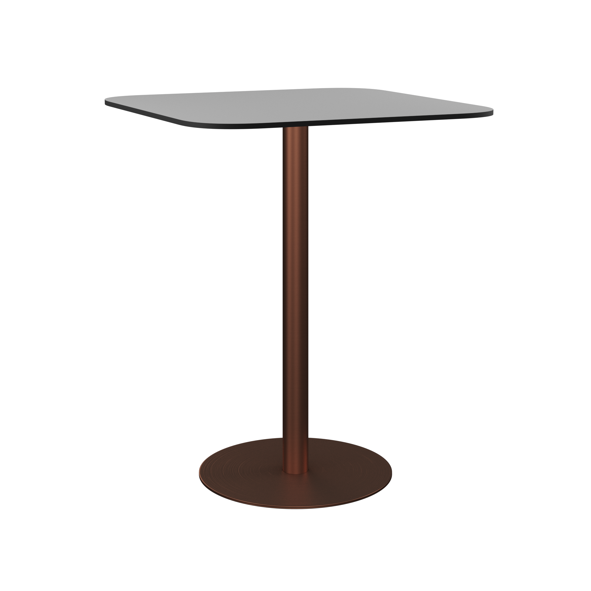 Halo Bar Table (80cm Rounded Square)