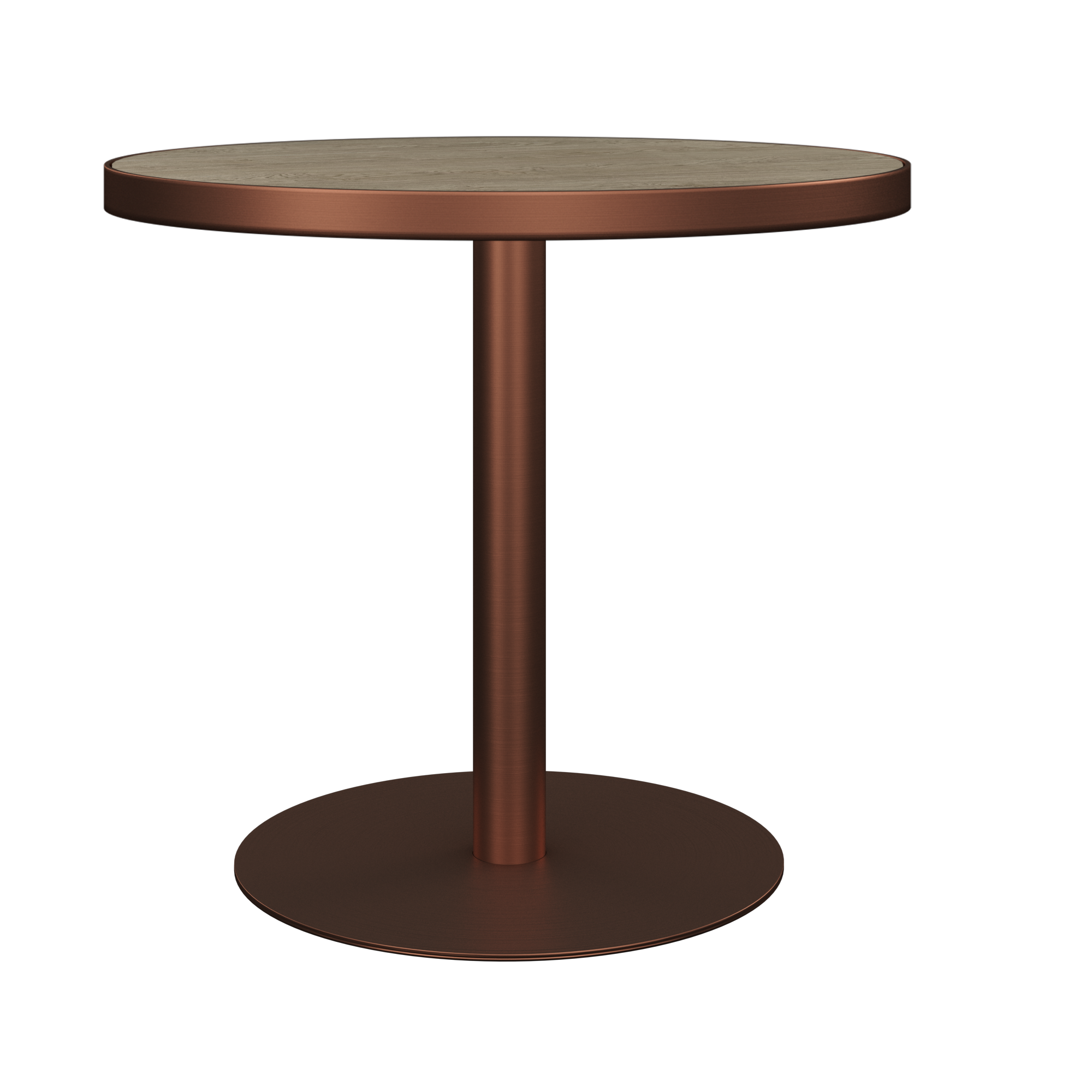 Halo Café Table (80cm Round) With Rim