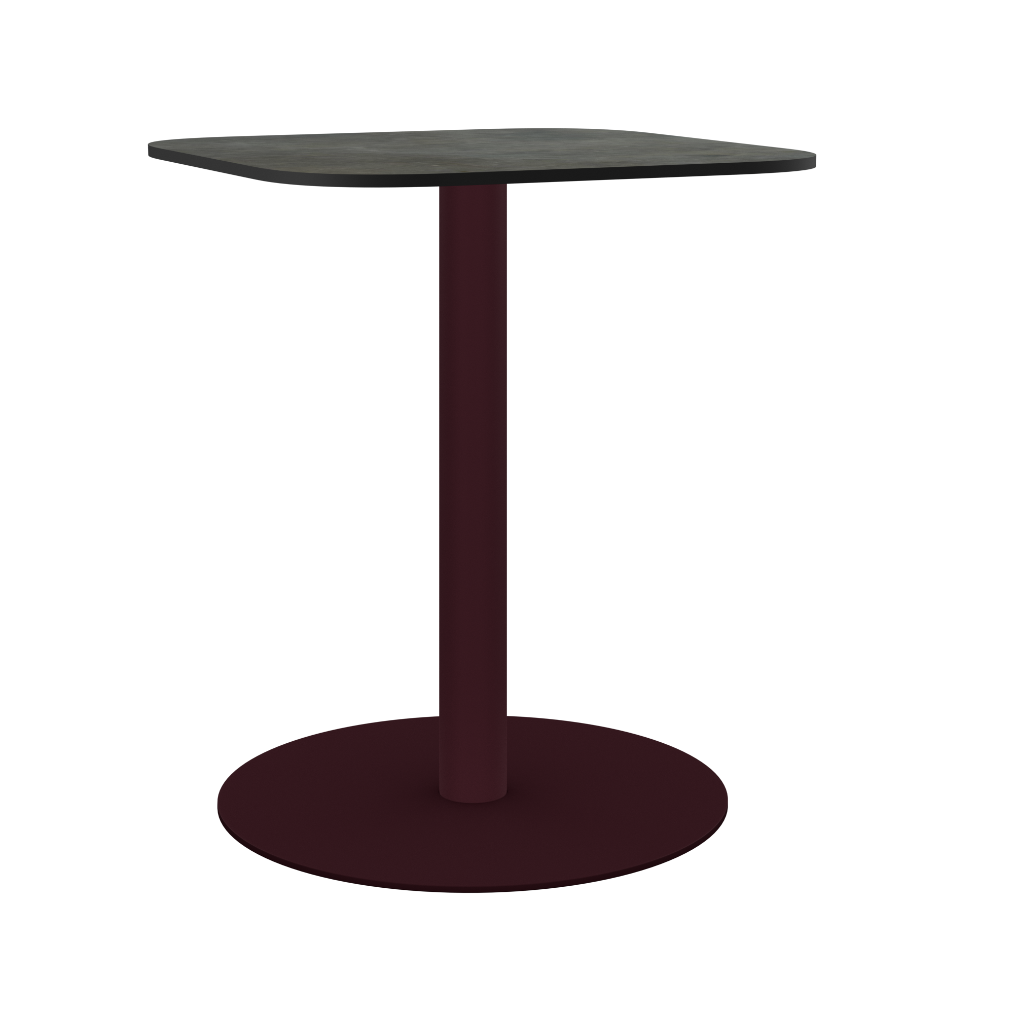 Halo Café Table (60cm Rounded Square)