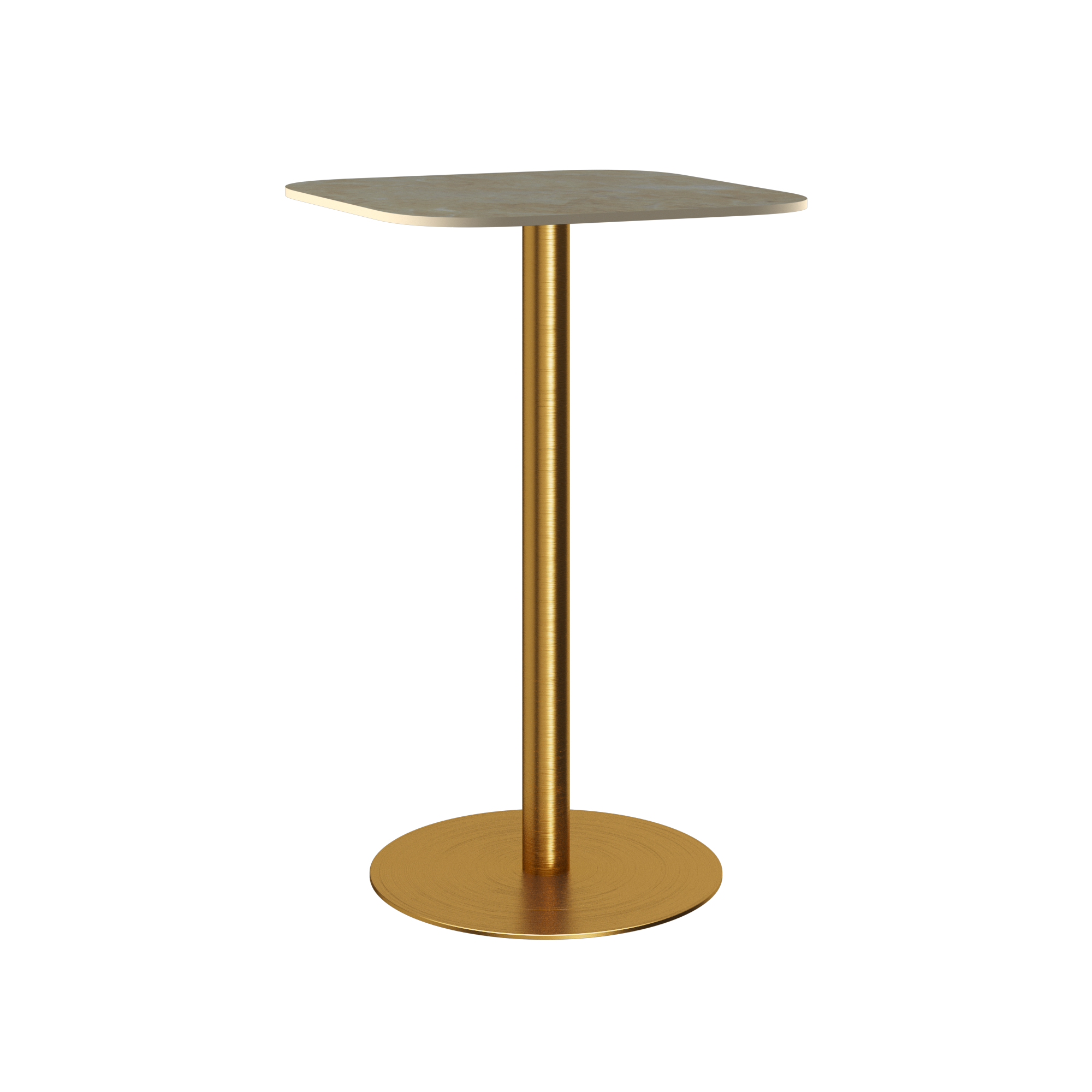 Halo Bar Table (60cm Rounded Square)
