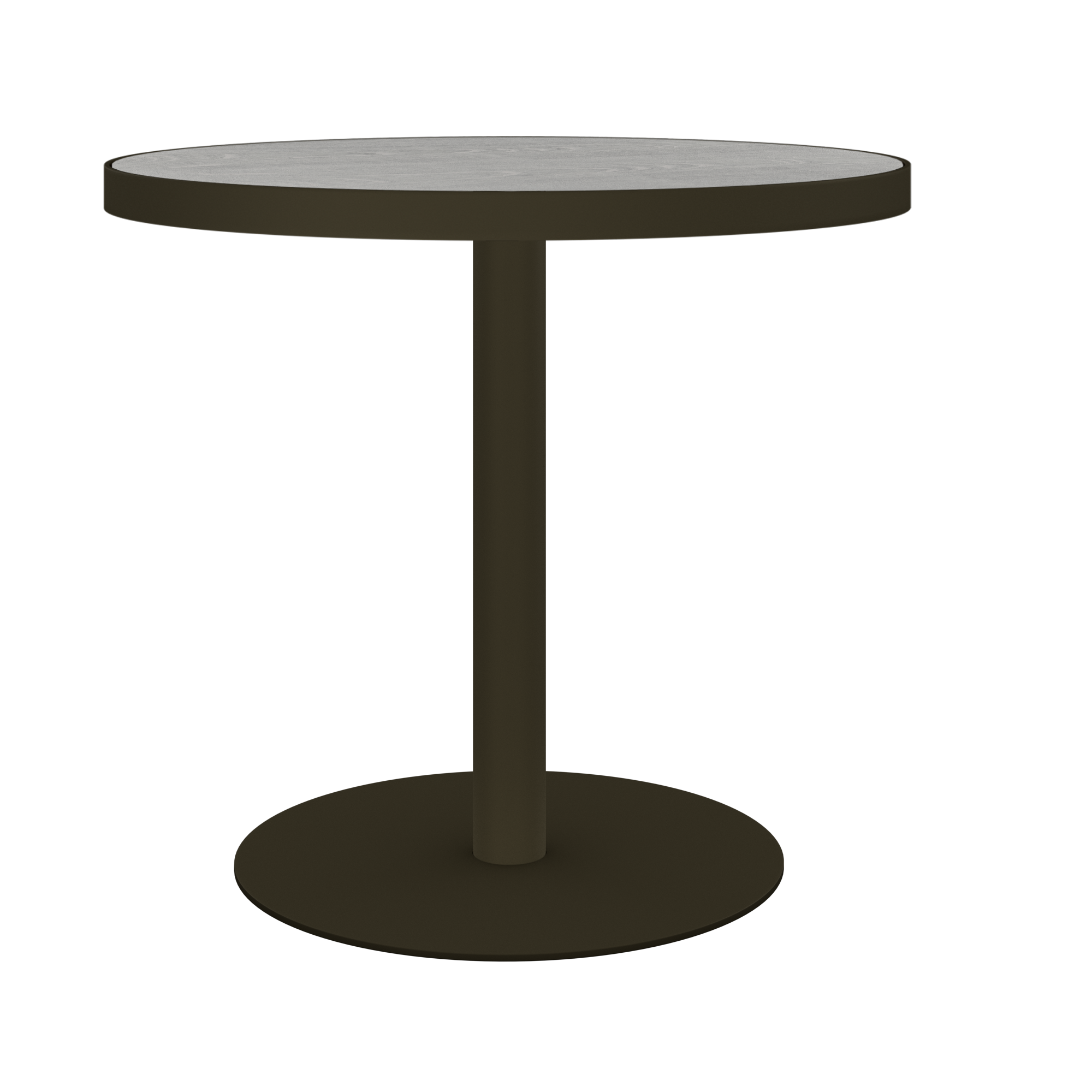 Halo Café Table (80cm Round) With Rim