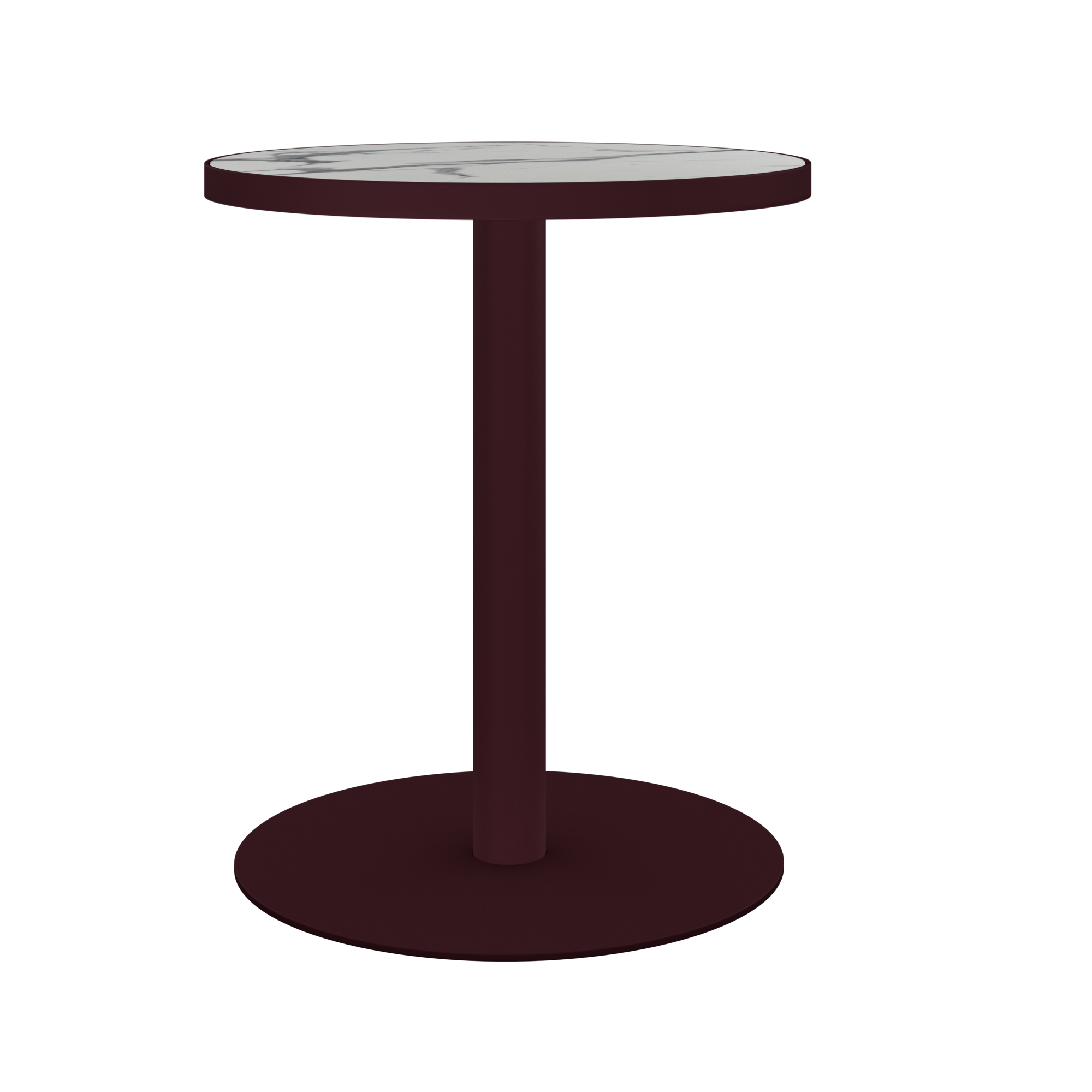 Halo Café Table (60cm Round) With Rim