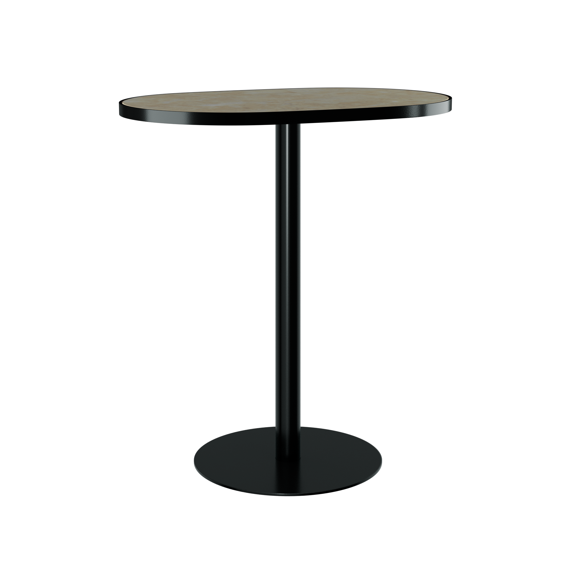 Halo Bar Table (Oblong) With Rim