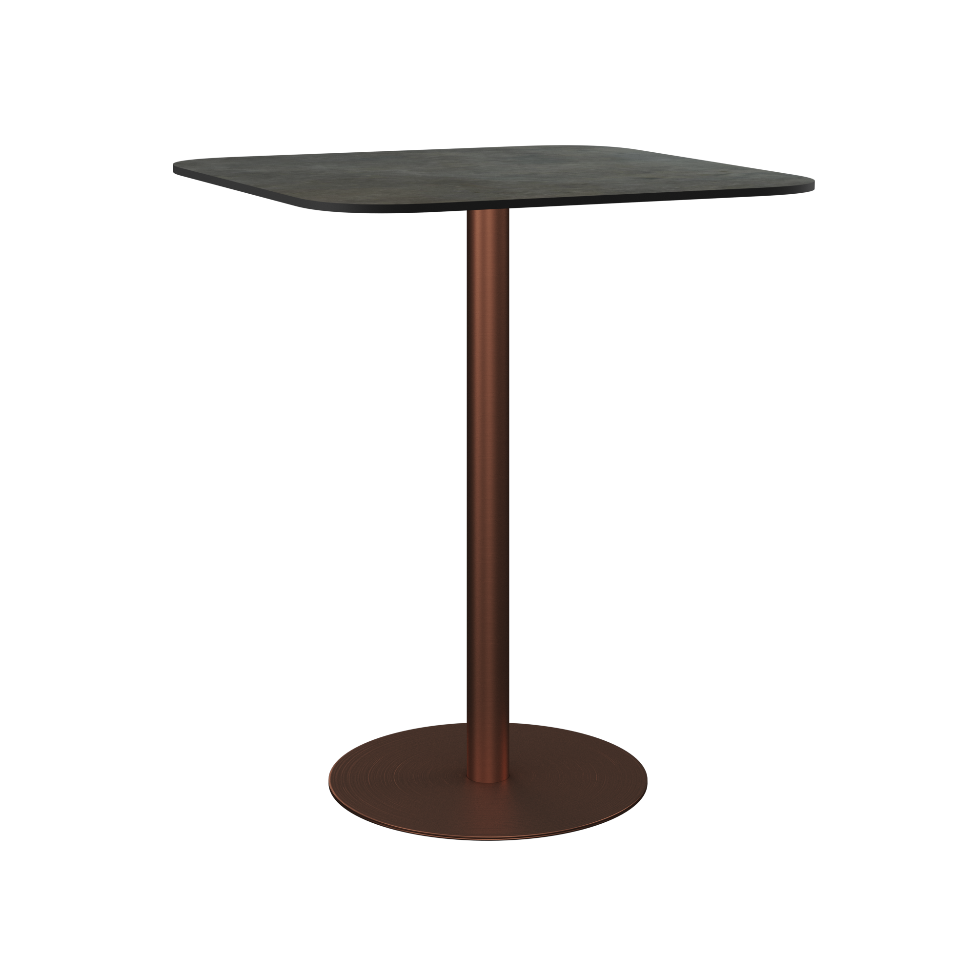 Halo Bar Table (80cm Rounded Square)