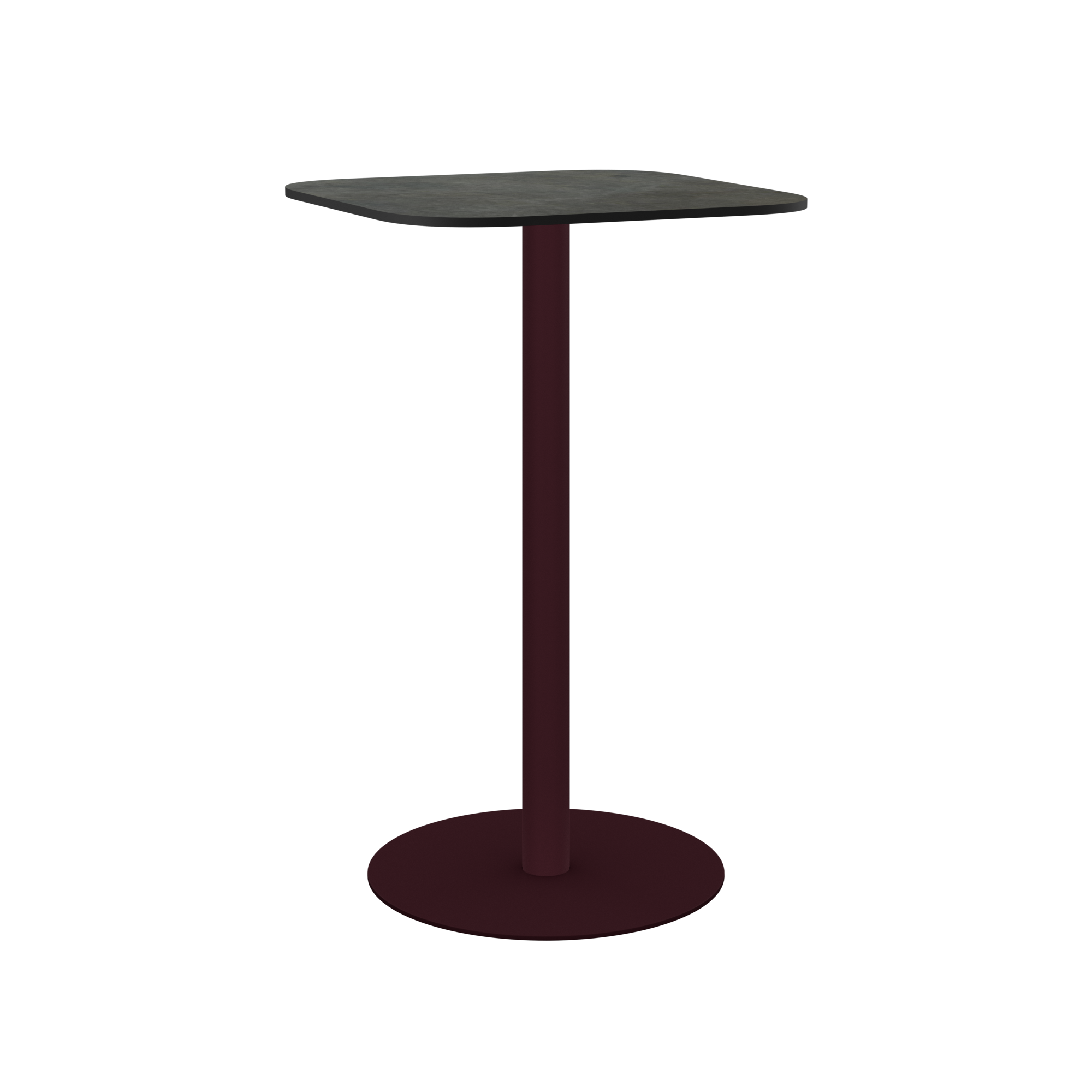 Halo Bar Table (60cm Rounded Square)