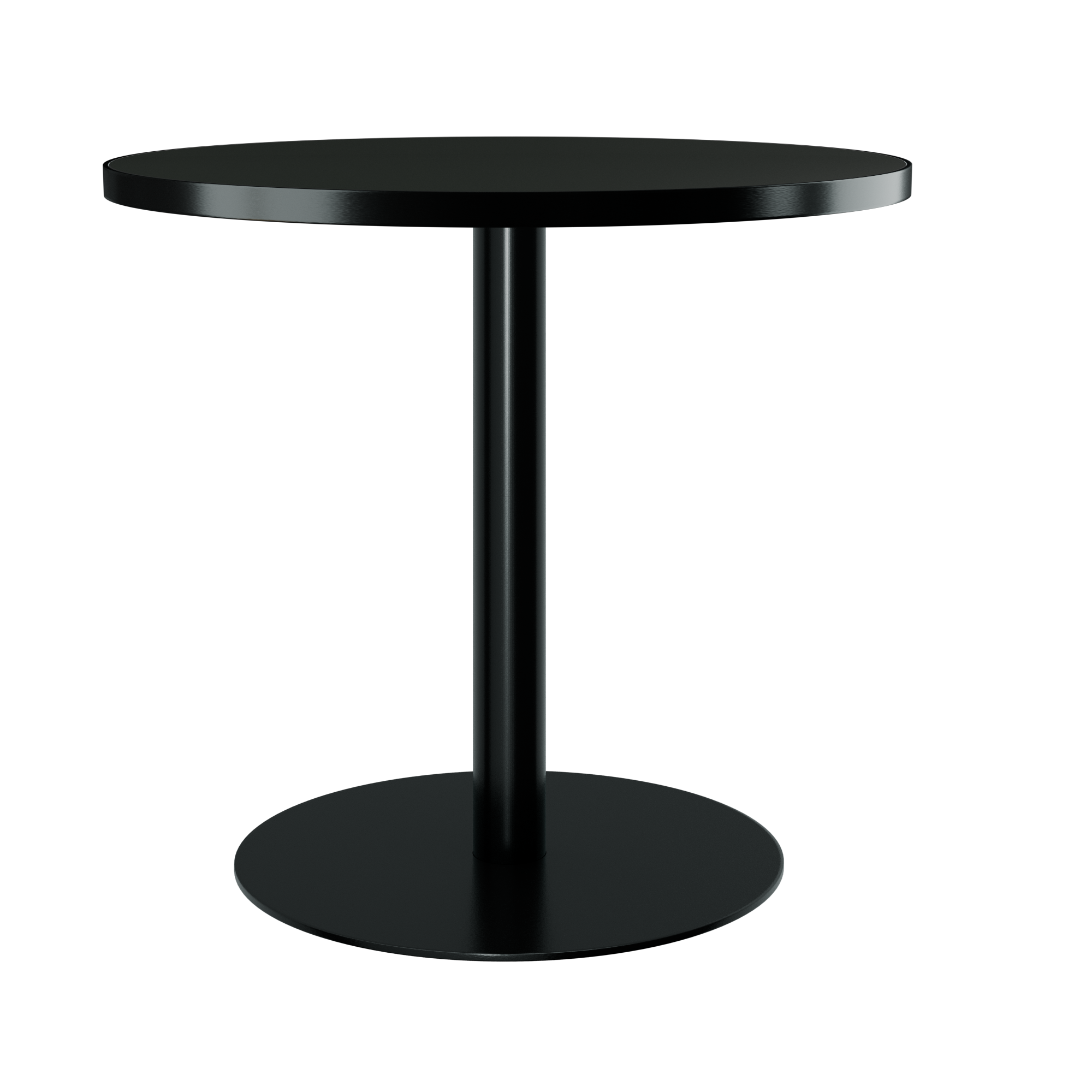 Halo Café Table (80cm Round) With Rim