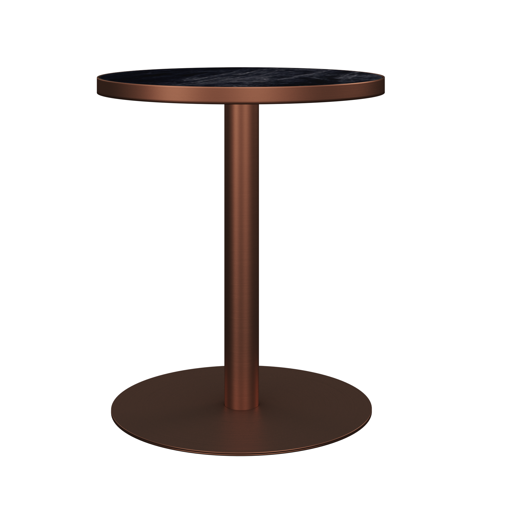 Halo Café Table (60cm Round) With Rim