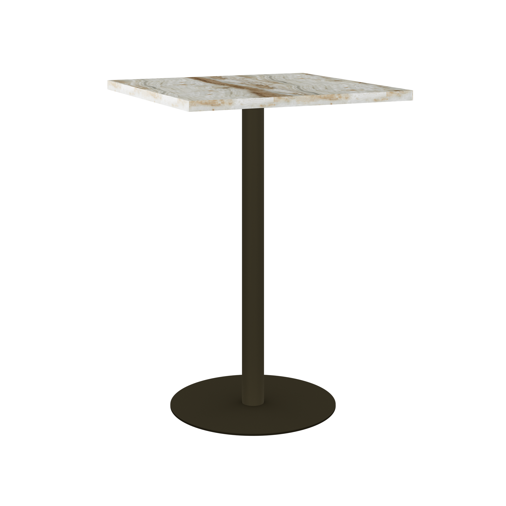 Halo Marble Bar Table (Square)