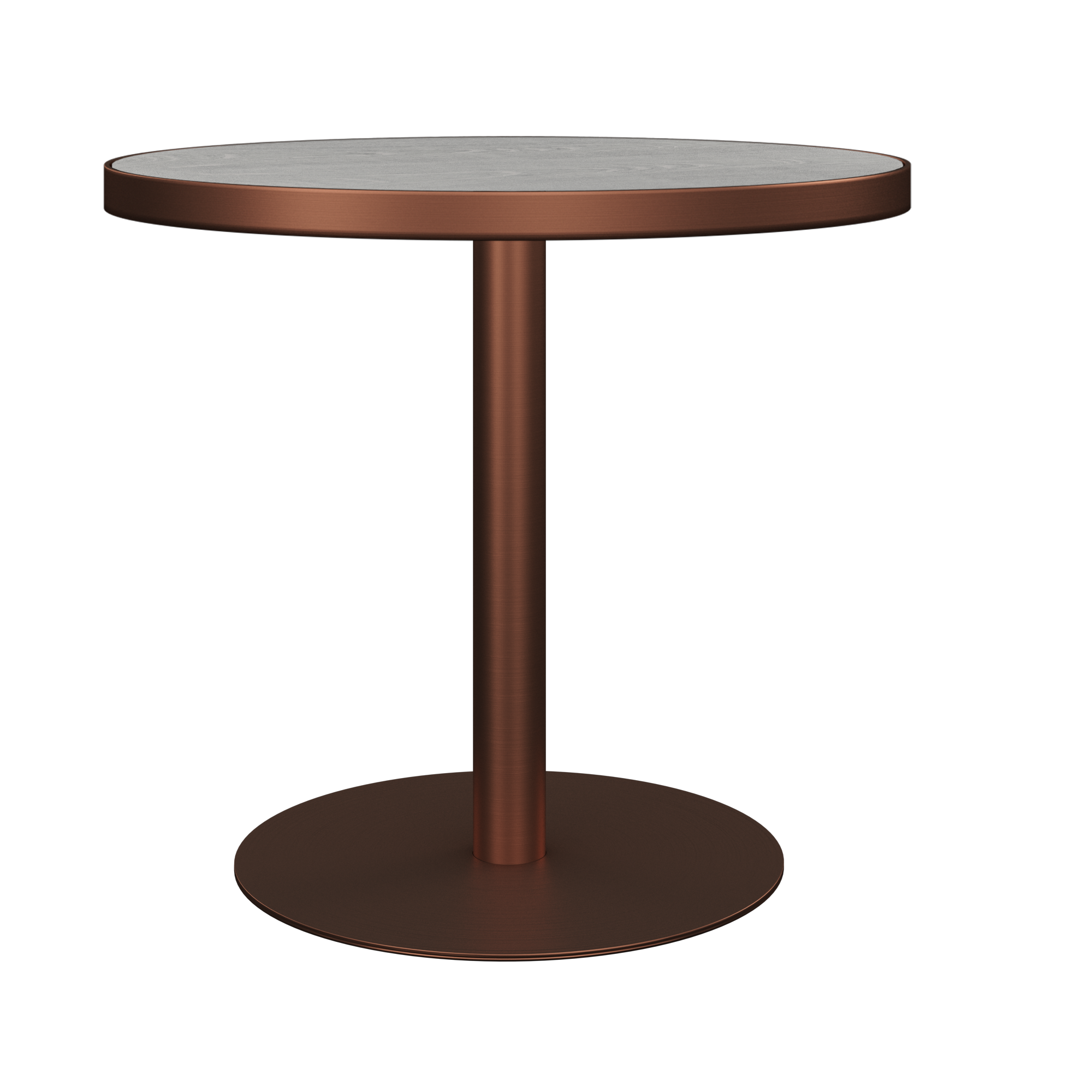 Halo Café Table (80cm Round) With Rim