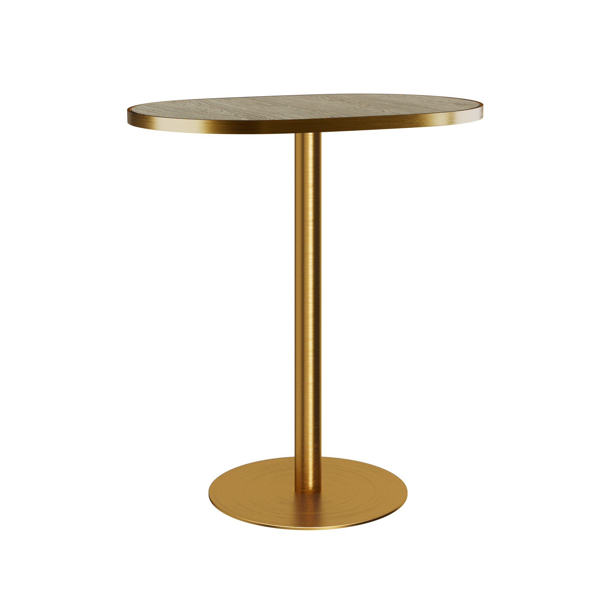 Halo Bar Table (Oblong) With Rim