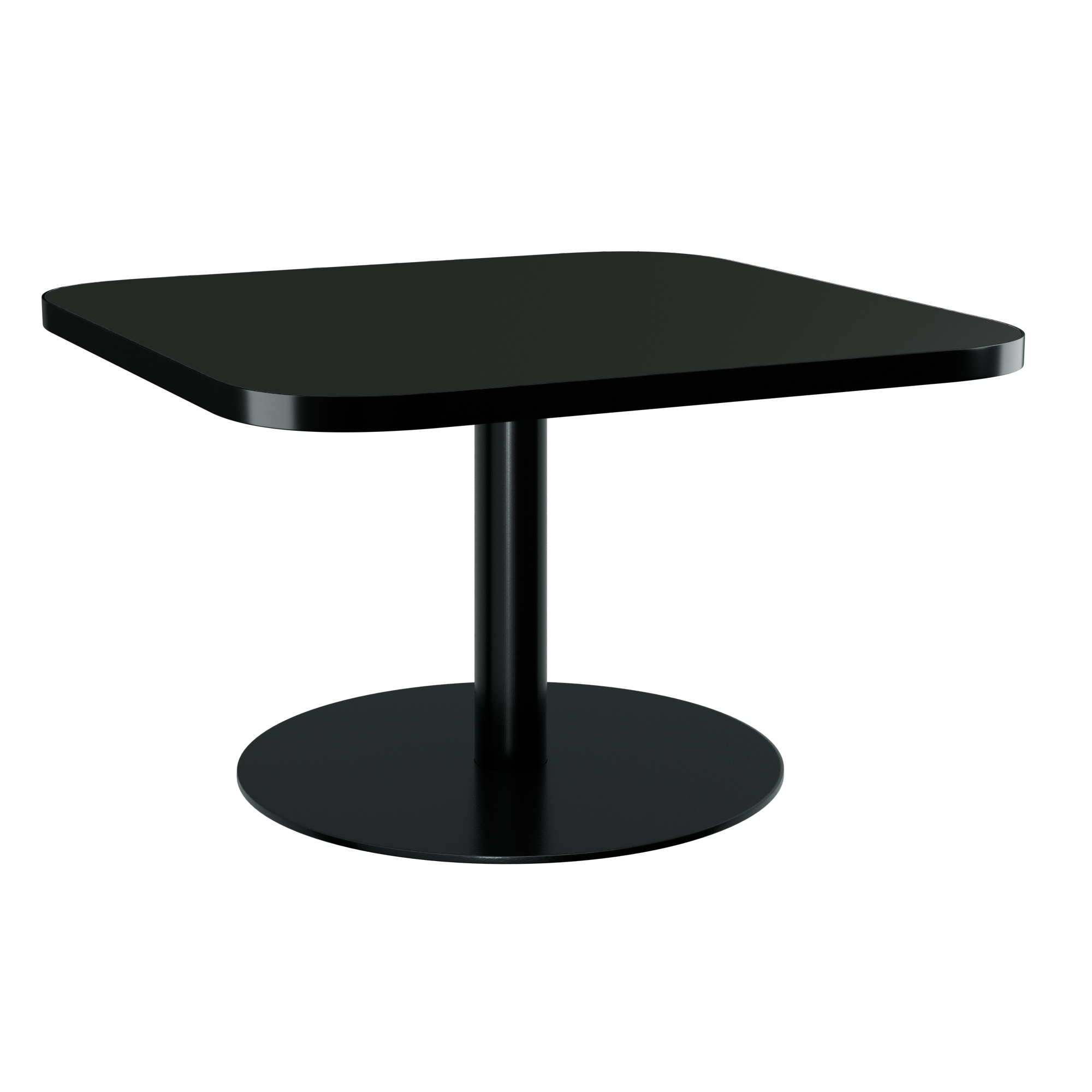 Halo Coffee Table (80cm Rounded Square) With Rim