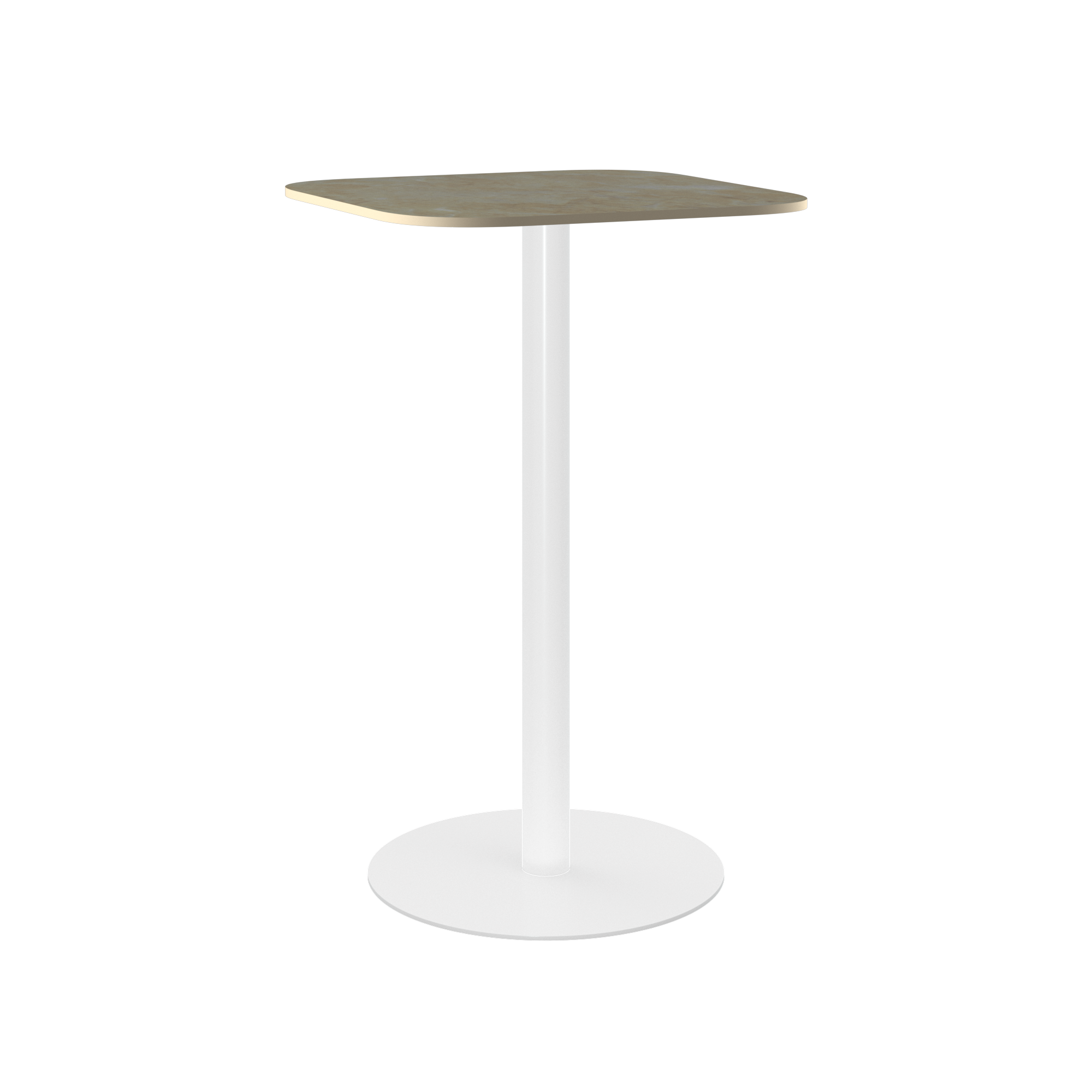 Halo Bar Table (60cm Rounded Square)