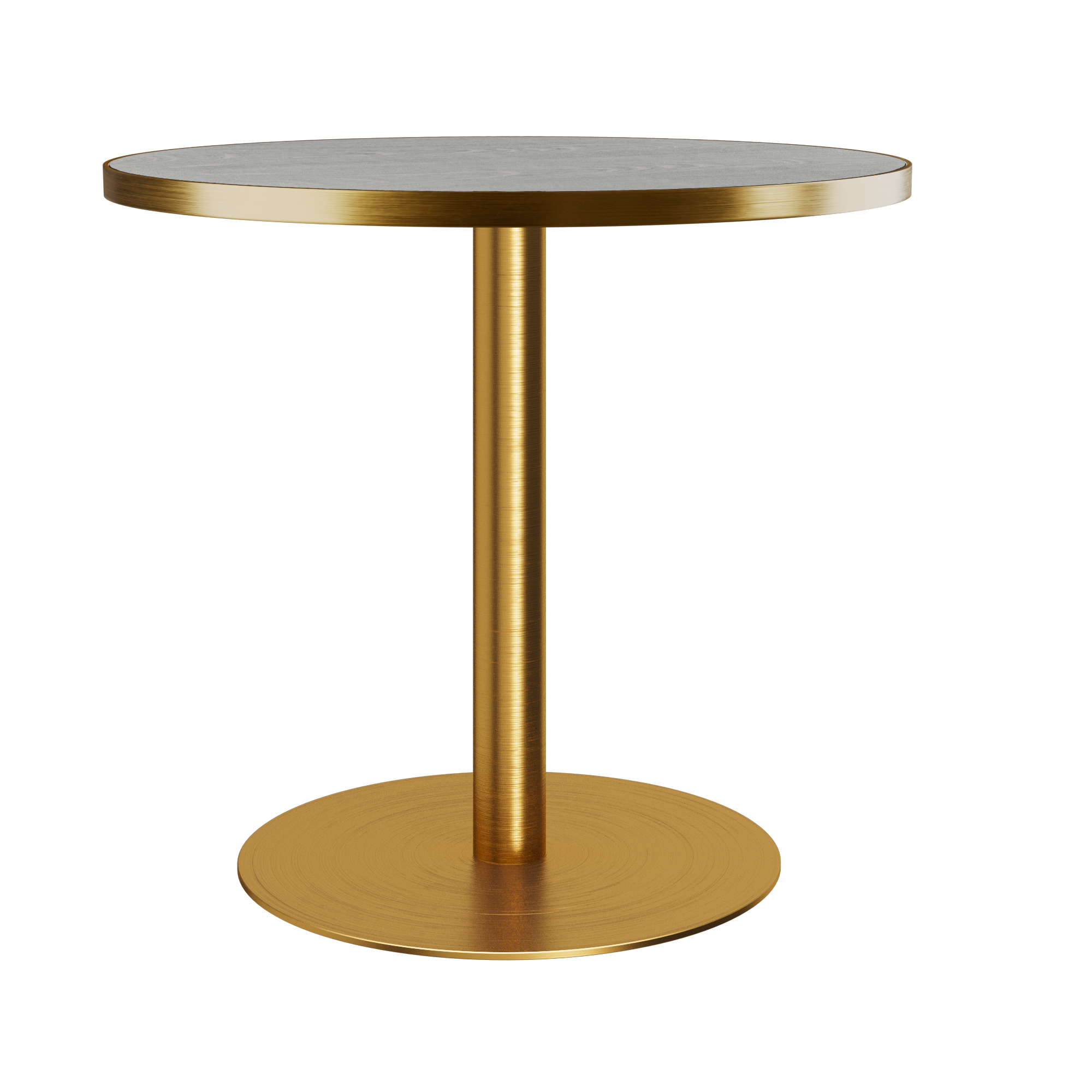 Halo Café Table (80cm Round) With Rim