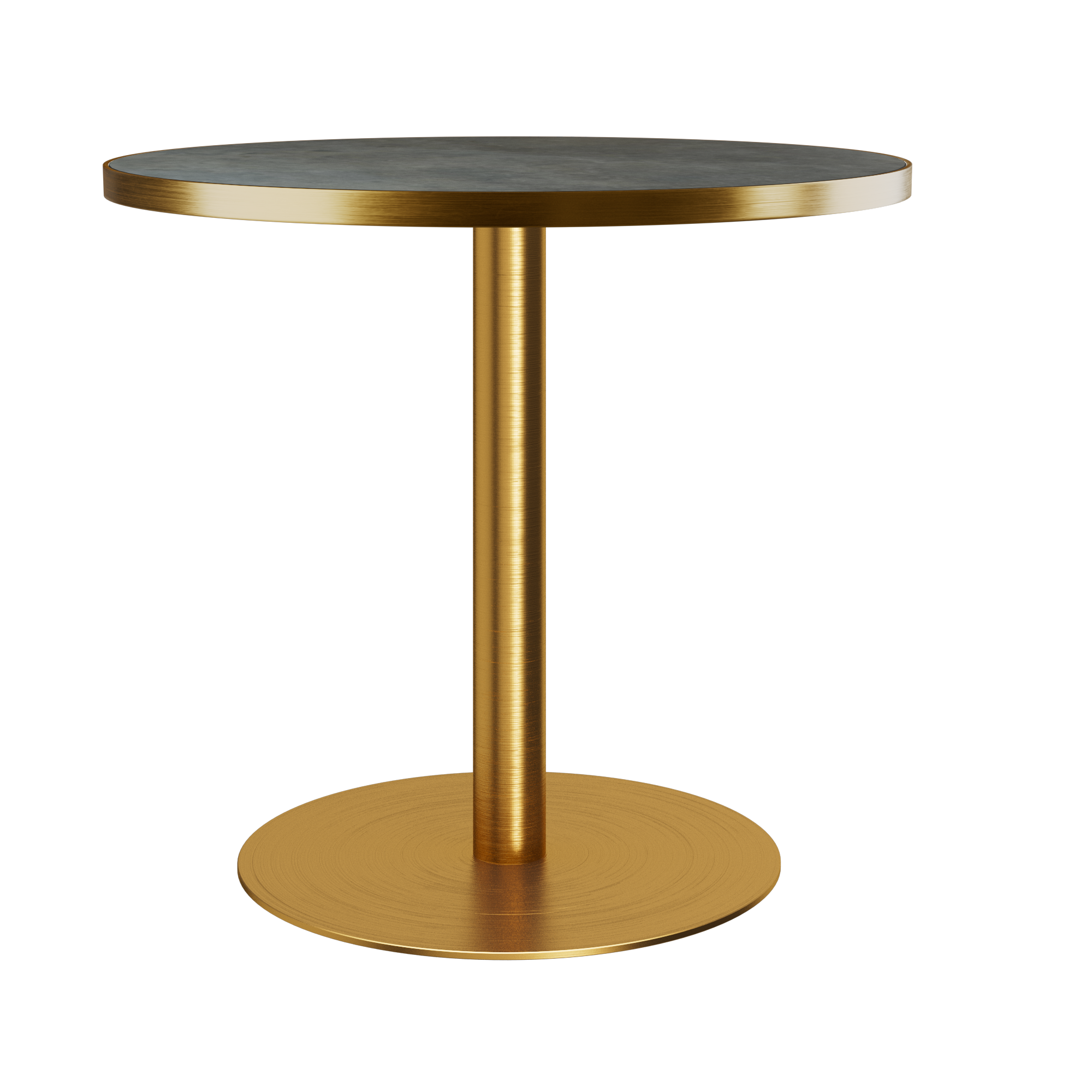 Halo Café Table (80cm Round) With Rim