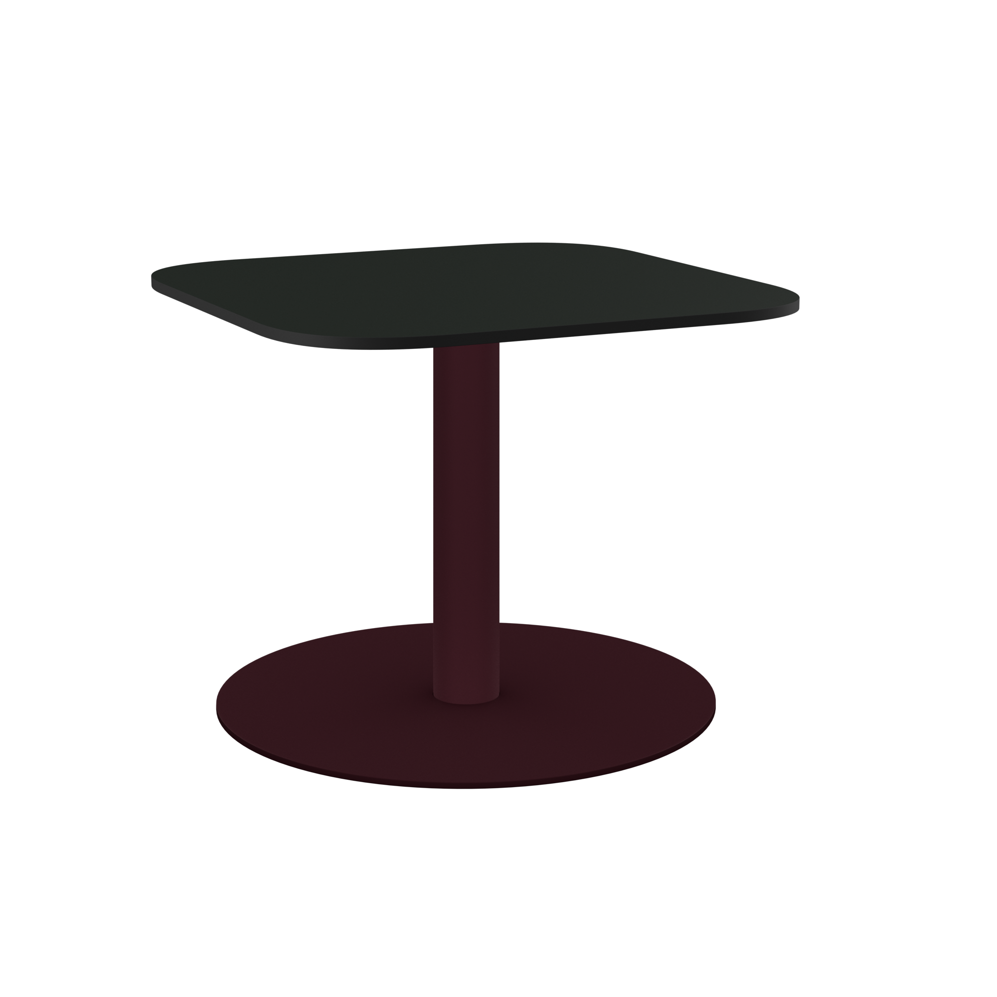 Halo Side Table (60cm Rounded Square)