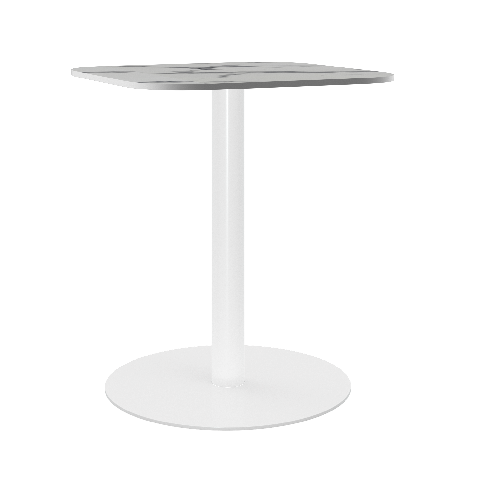 Halo Café Table (60cm Rounded Square)