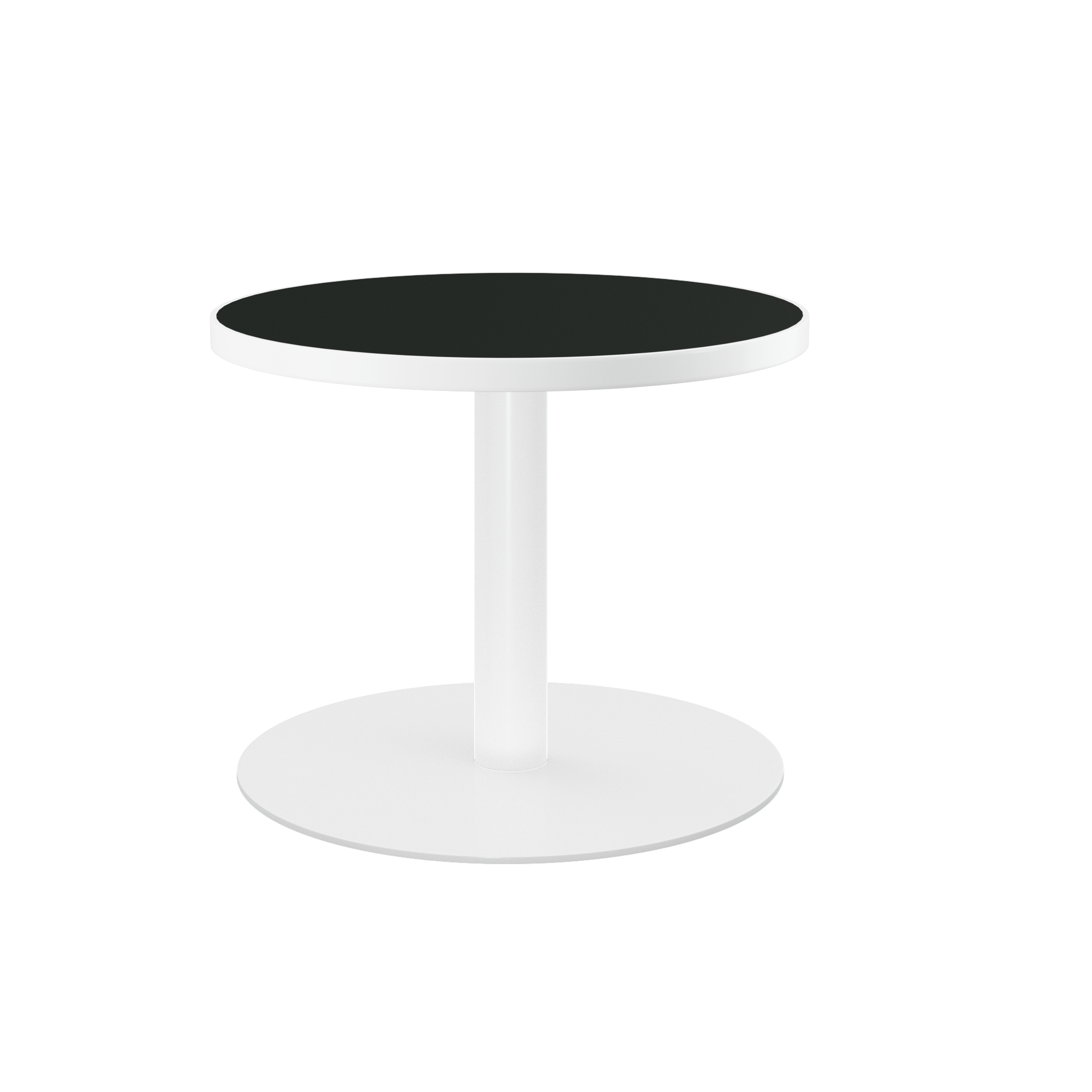 Halo Side Table (60cm Round) With Rim