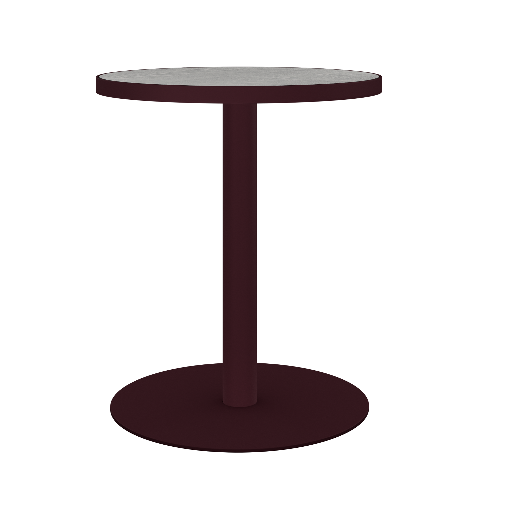Halo Café Table (60cm Round) With Rim