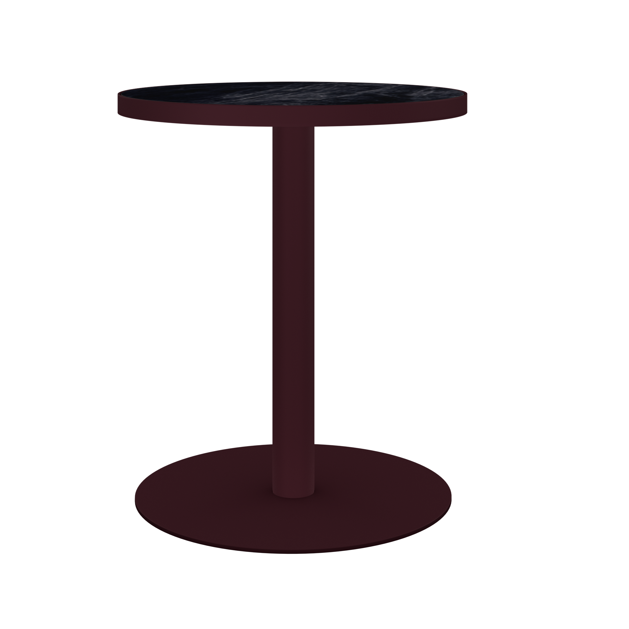 Halo Café Table (60cm Round) With Rim