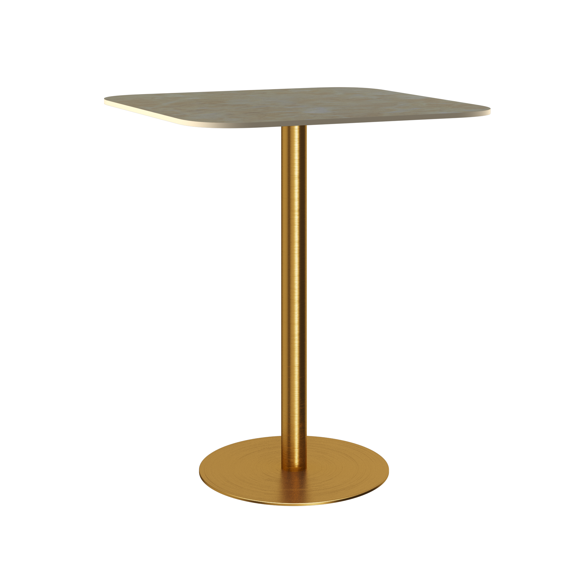Halo Bar Table (80cm Rounded Square)