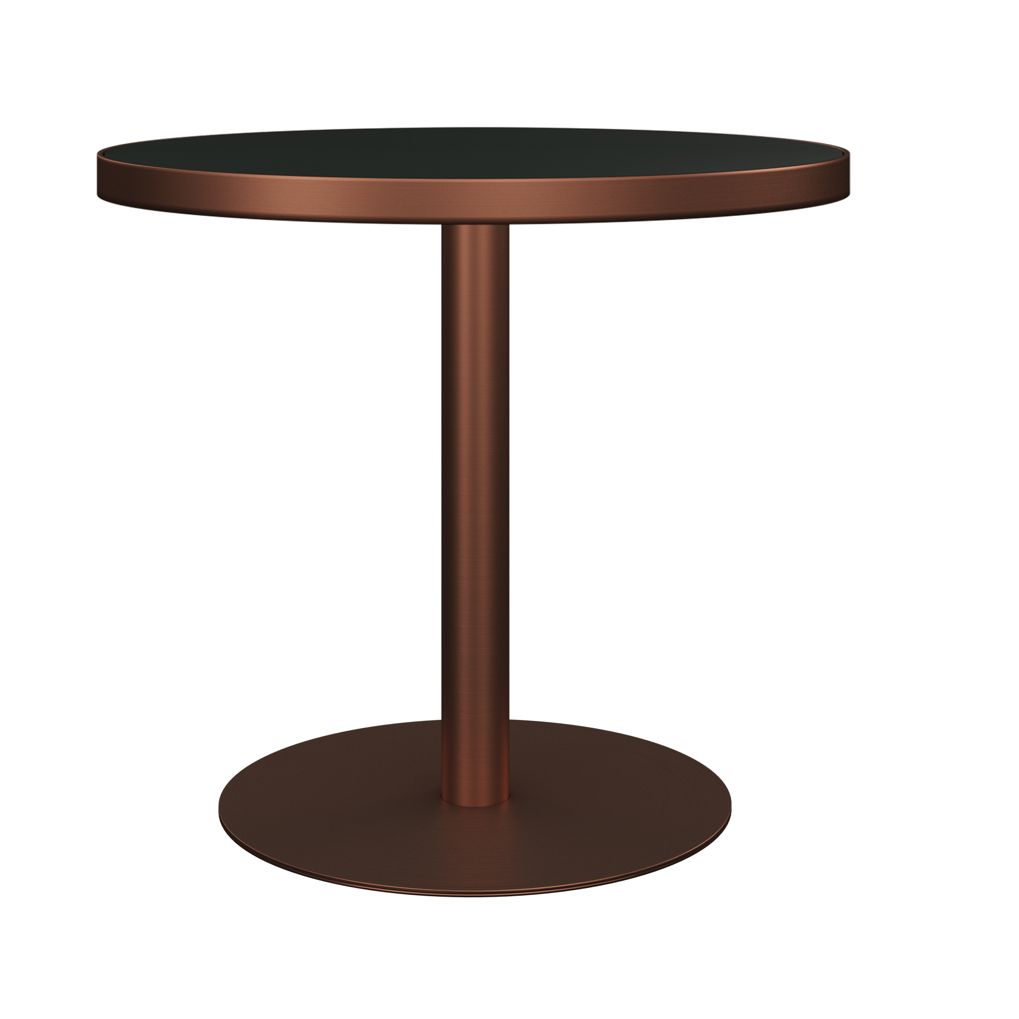 Halo Café Table (80cm Round) With Rim