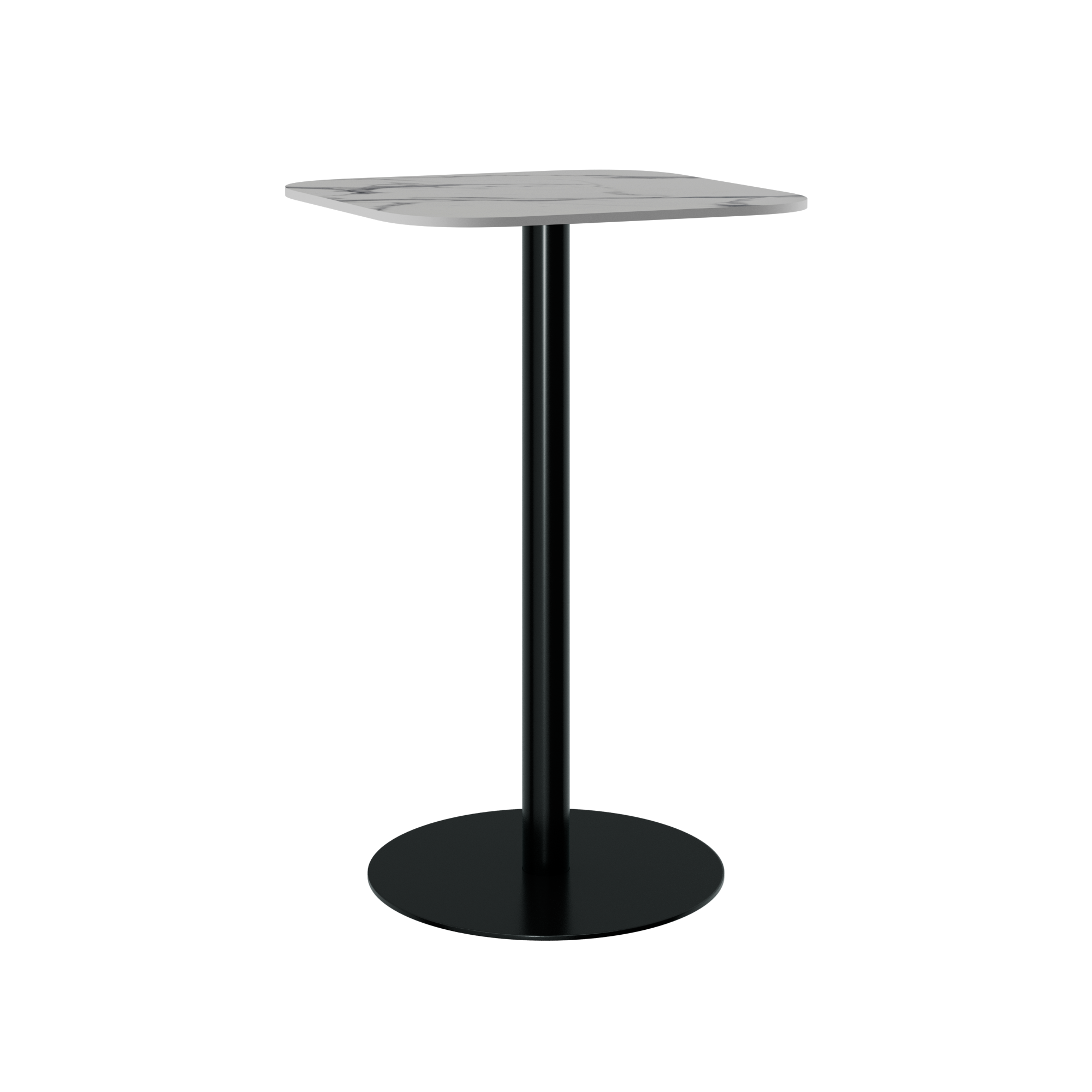 Halo Bar Table (60cm Rounded Square)