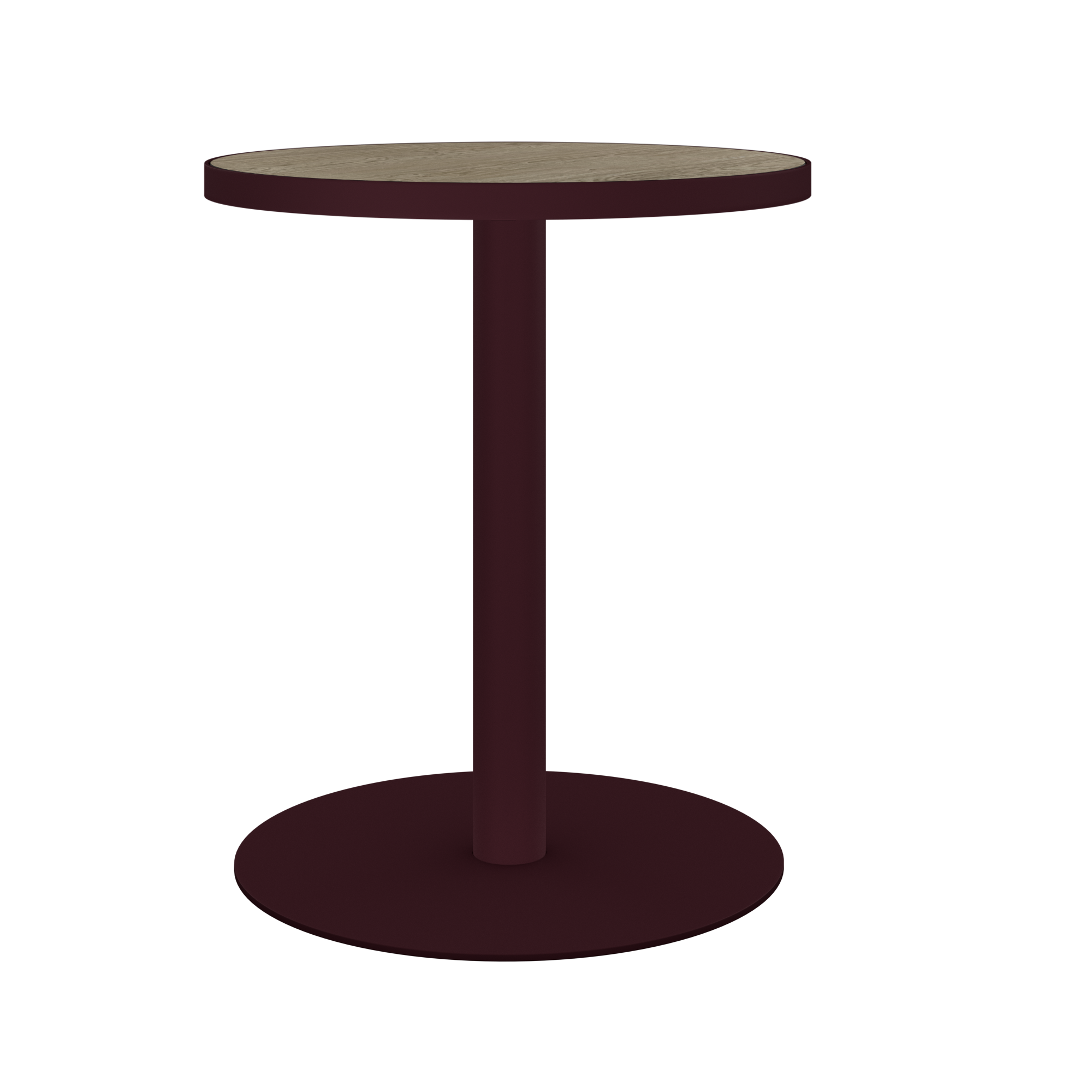 Halo Café Table (60cm Round) With Rim