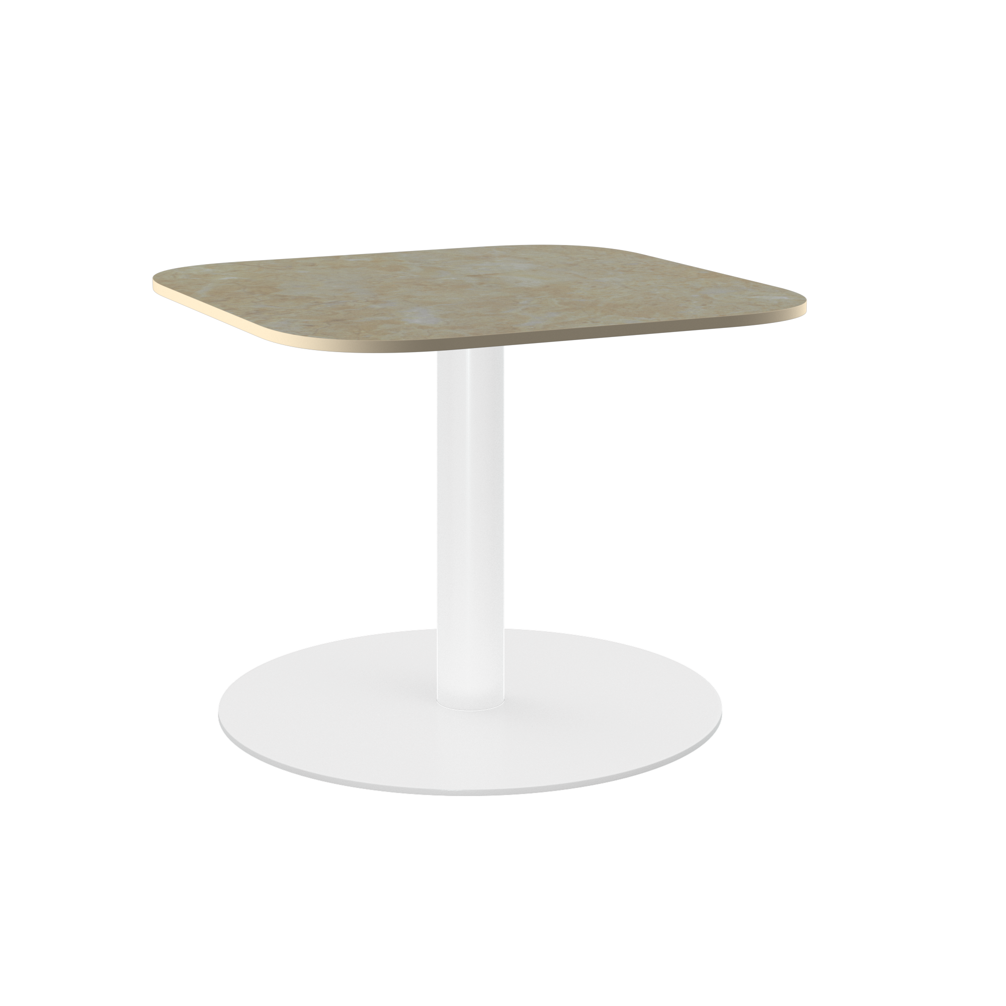 Halo Side Table (60cm Rounded Square)