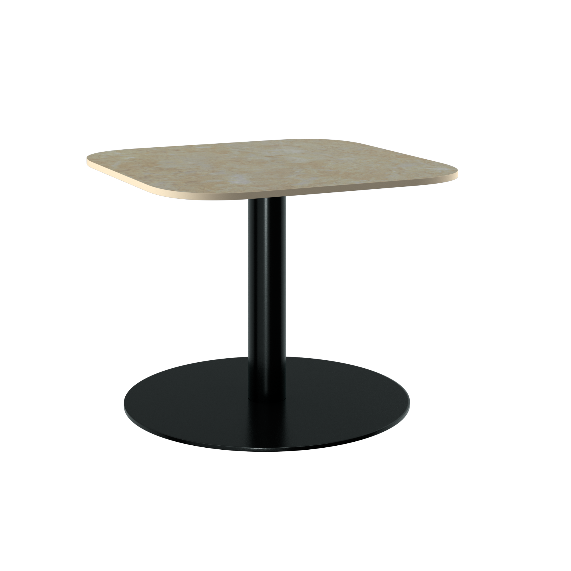 Halo Side Table (60cm Rounded Square)