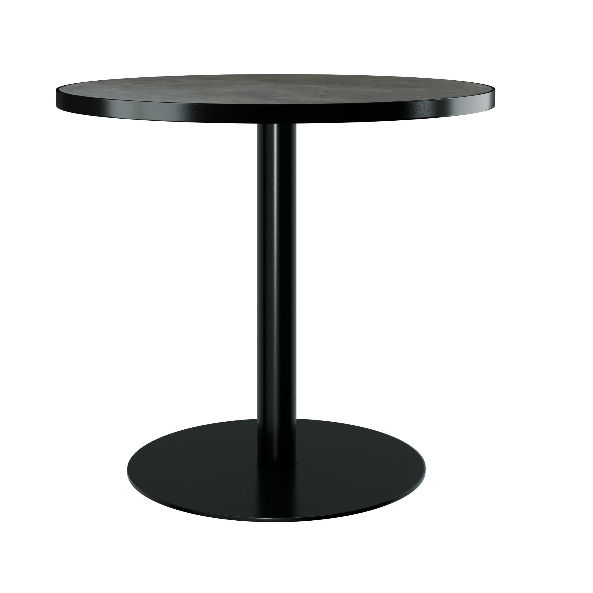 Halo Café Table (80cm Round) With Rim