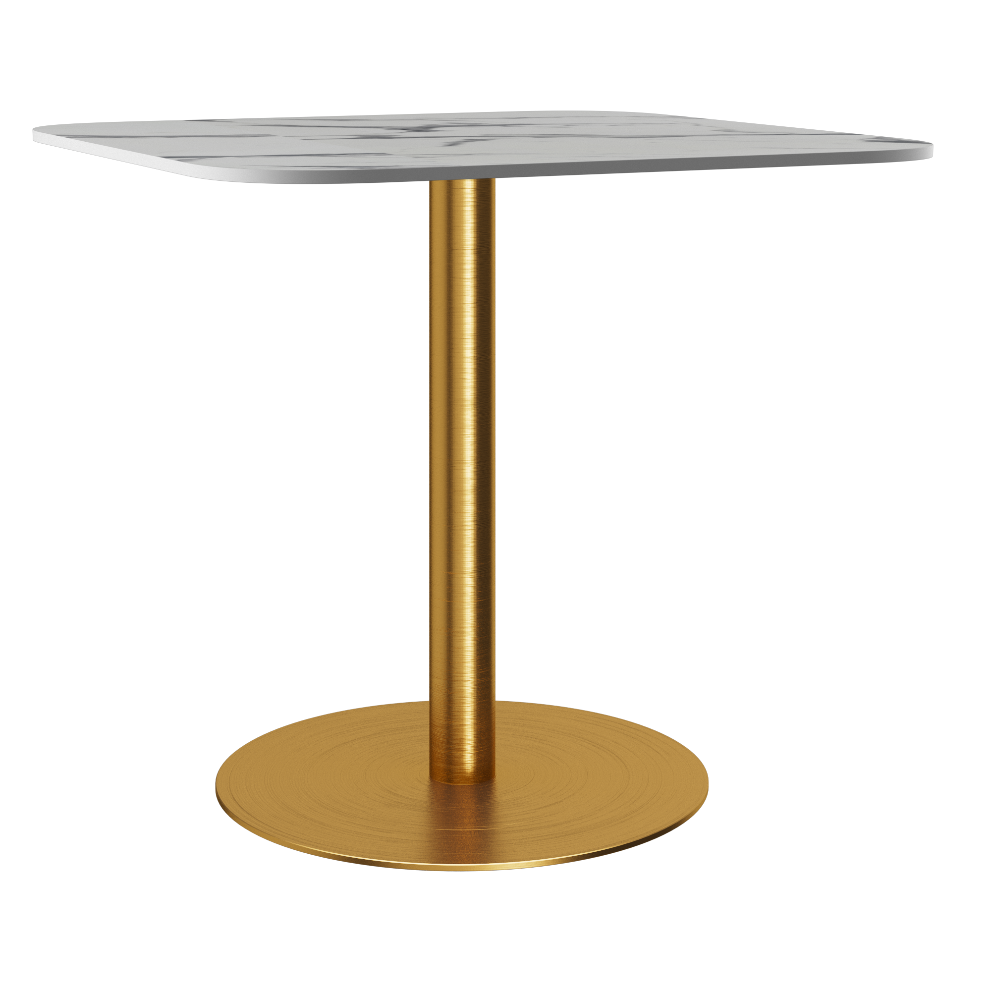 Halo Café Table (80cm Rounded Square)