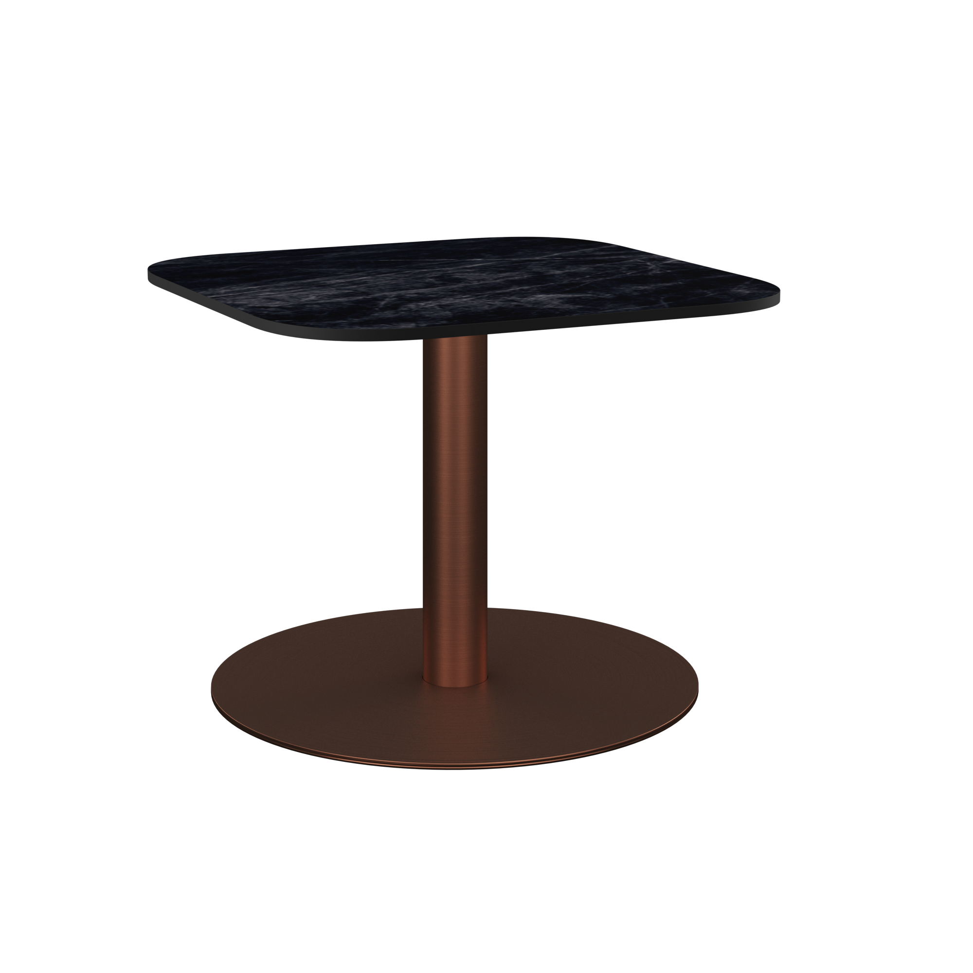 Halo Side Table (60cm Rounded Square)
