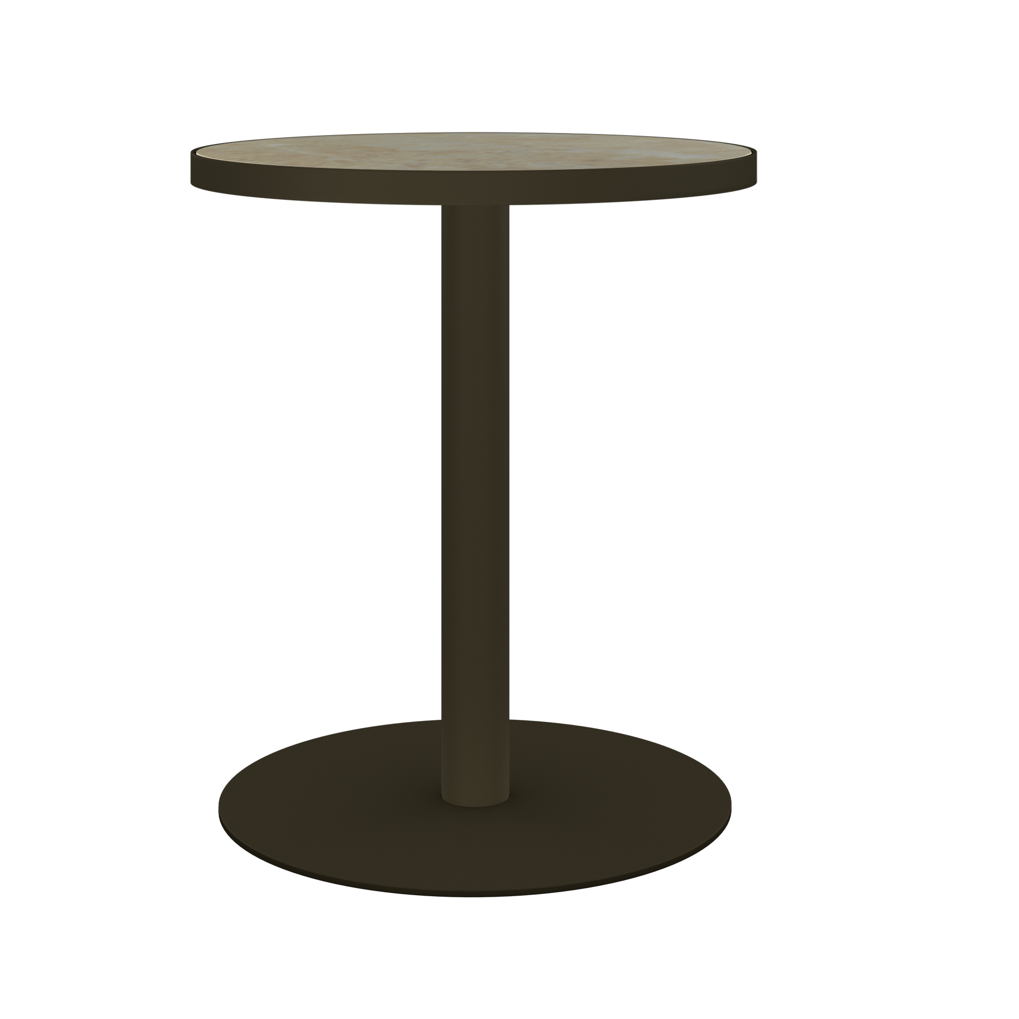 Halo Café Table (60cm Round) With Rim