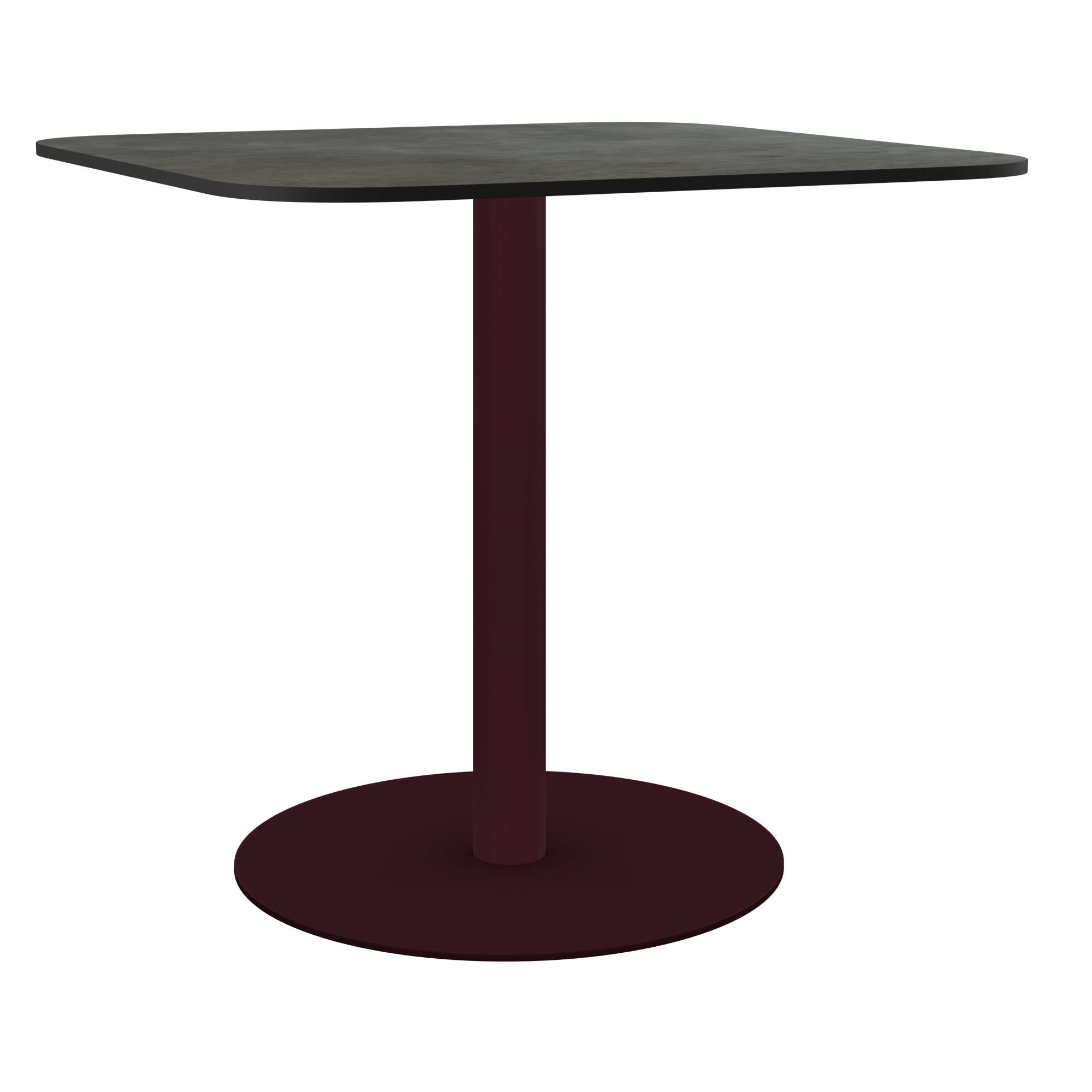 Halo Café Table (80cm Rounded Square)