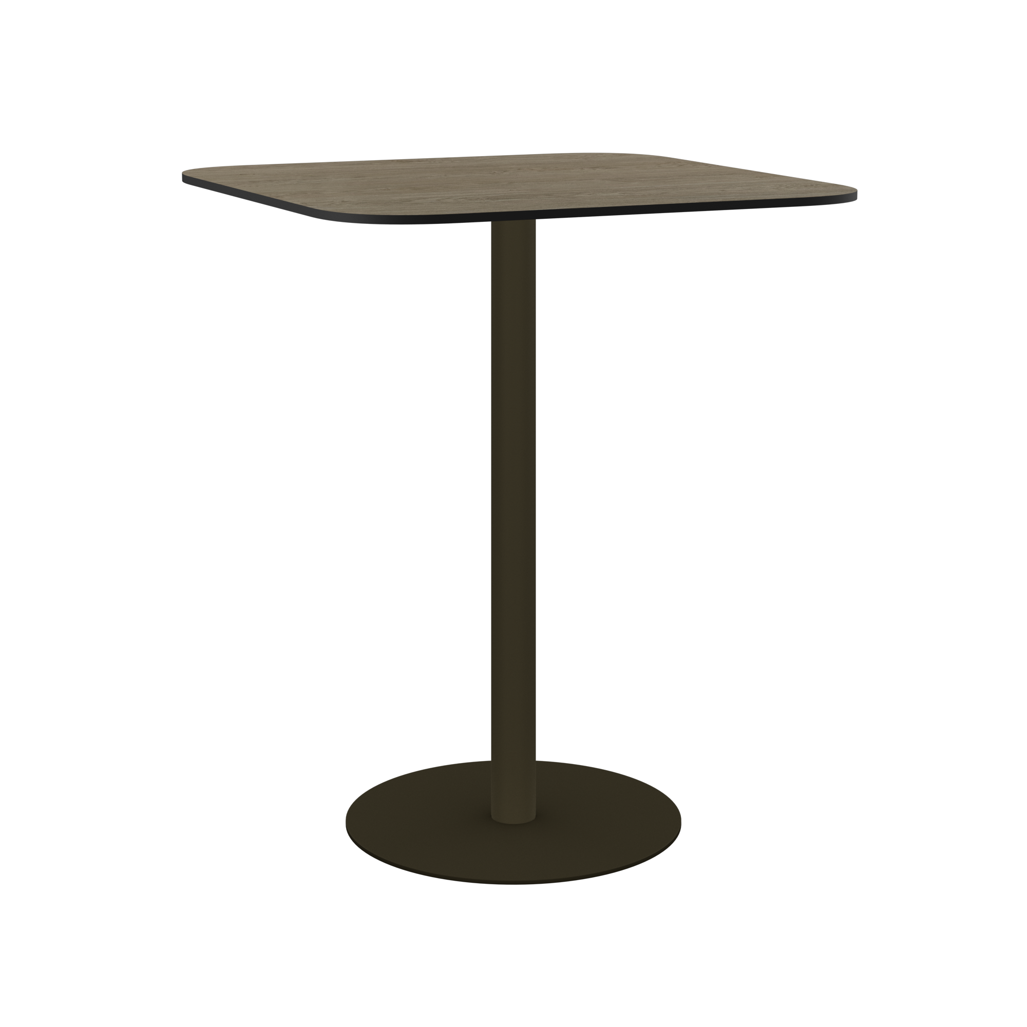 Halo Bar Table (80cm Rounded Square)