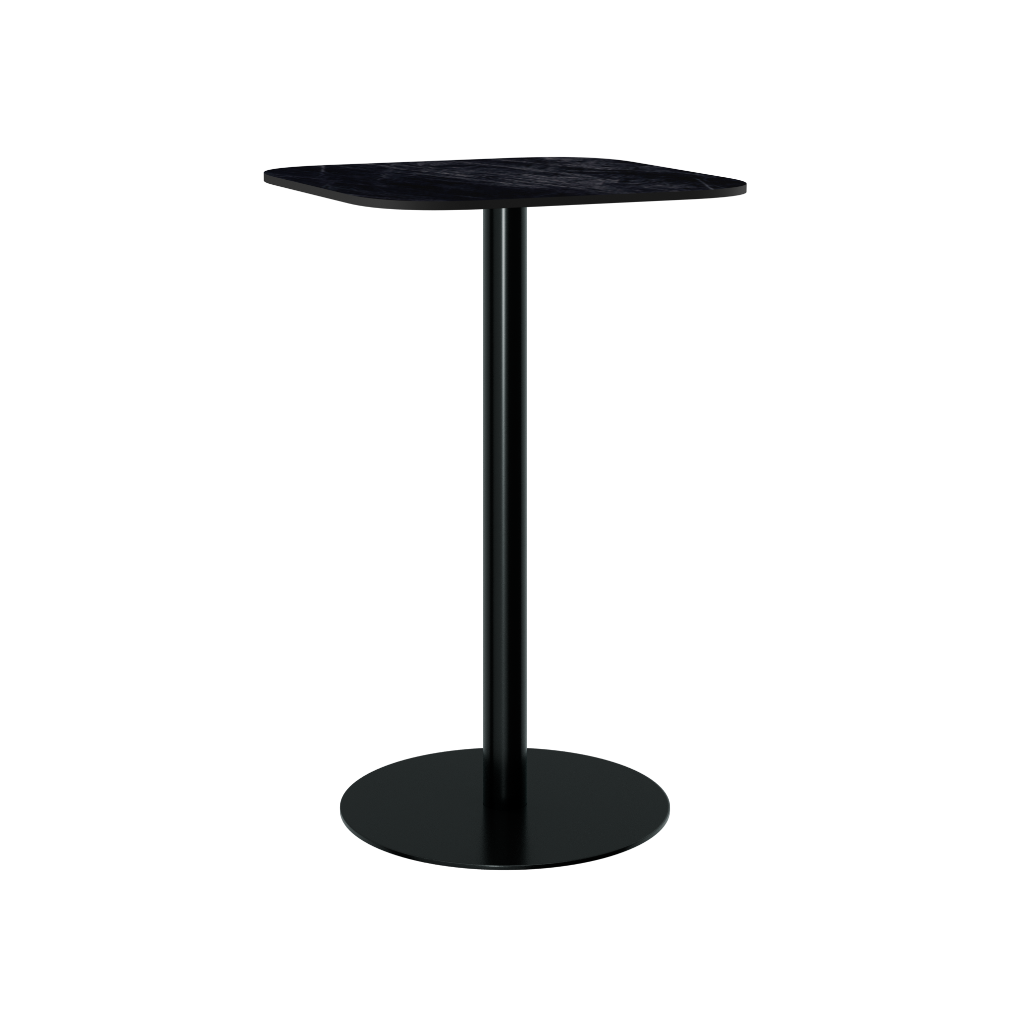 Halo Bar Table (60cm Rounded Square)