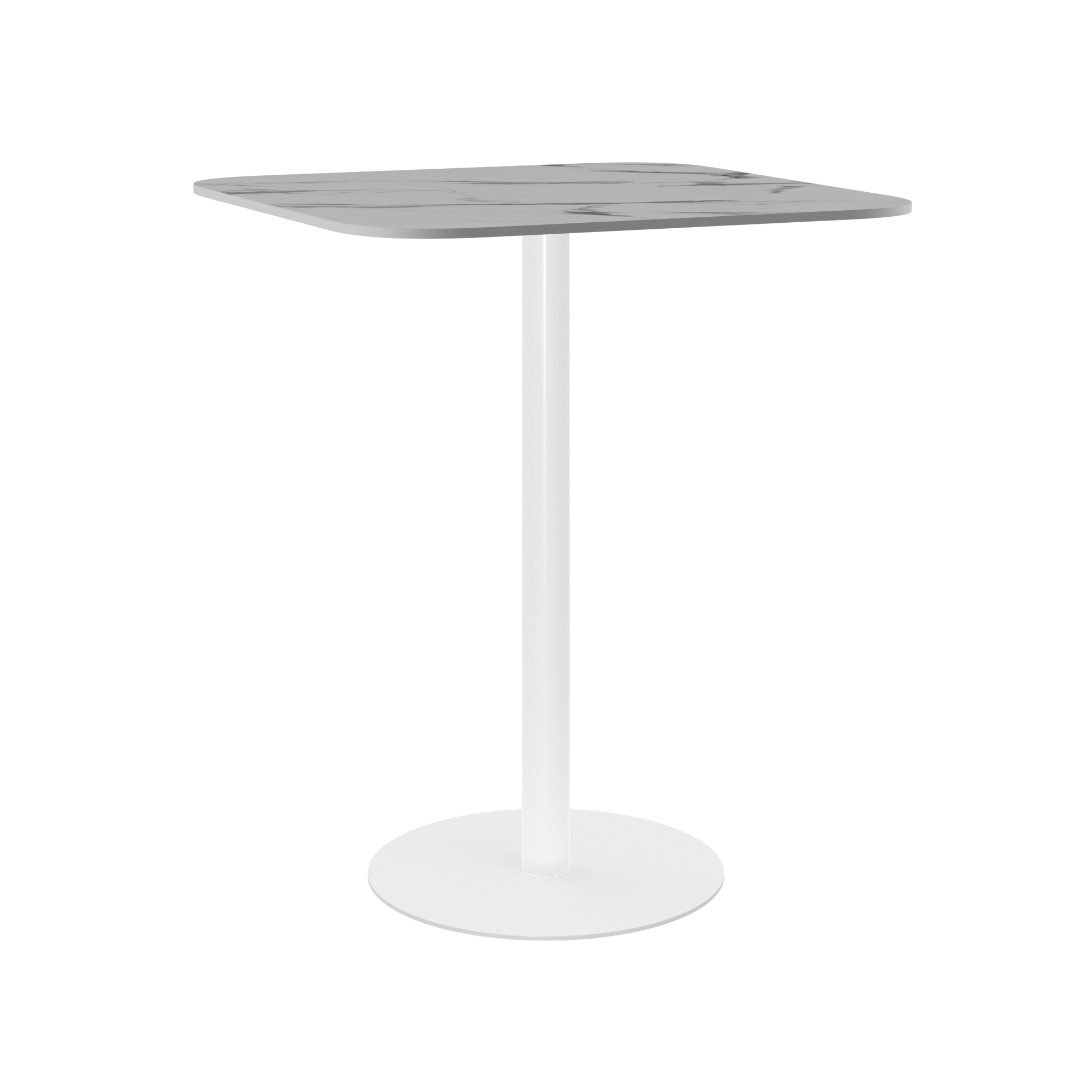 Halo Bar Table (80cm Rounded Square)