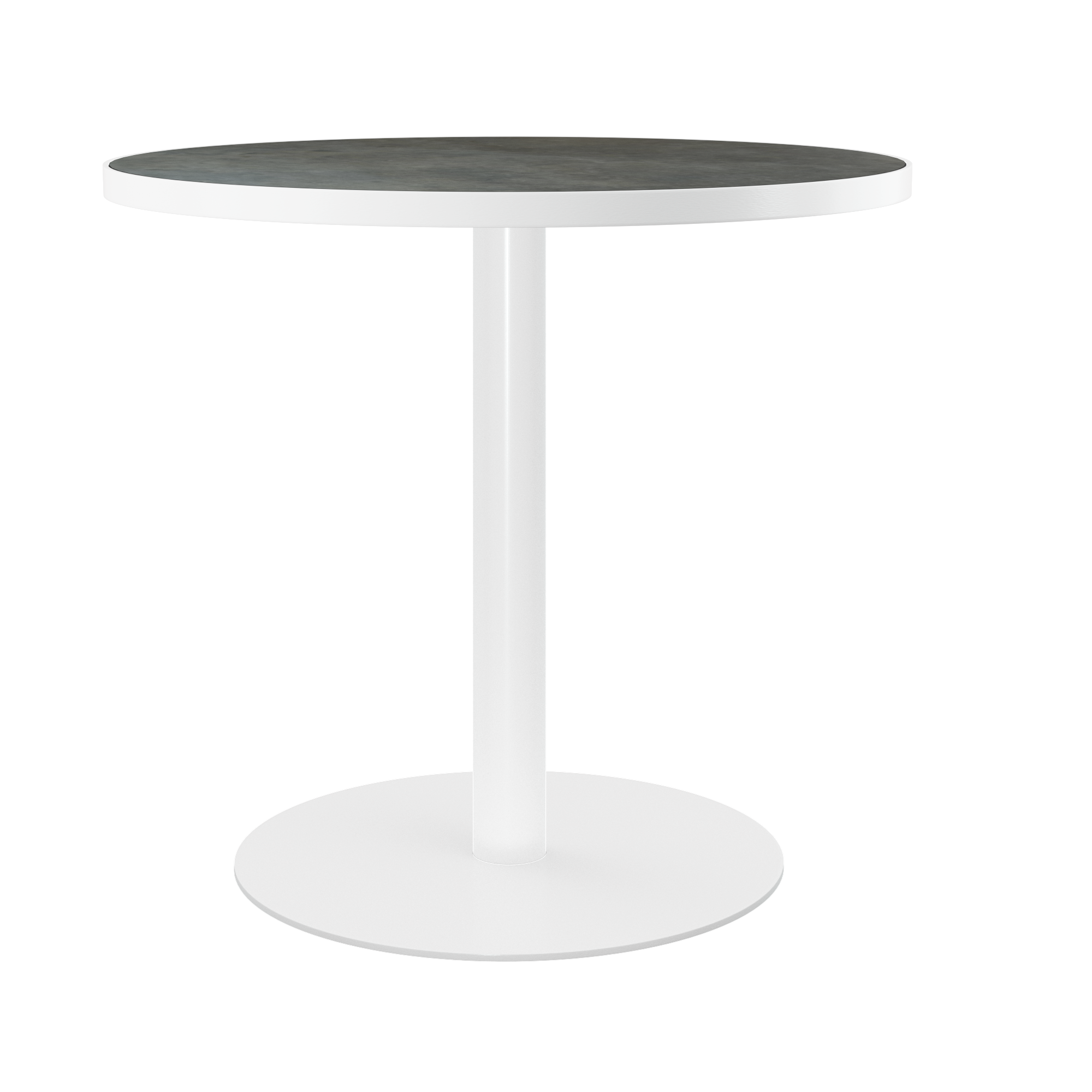 Halo Café Table (80cm Round) With Rim