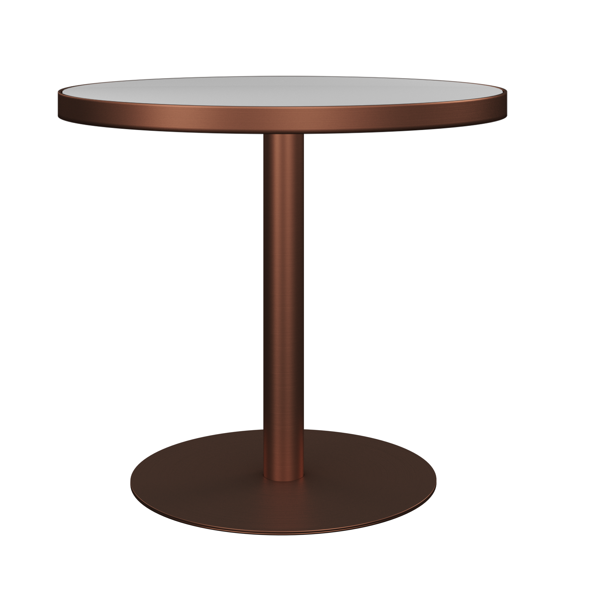 Halo Café Table (80cm Round) With Rim