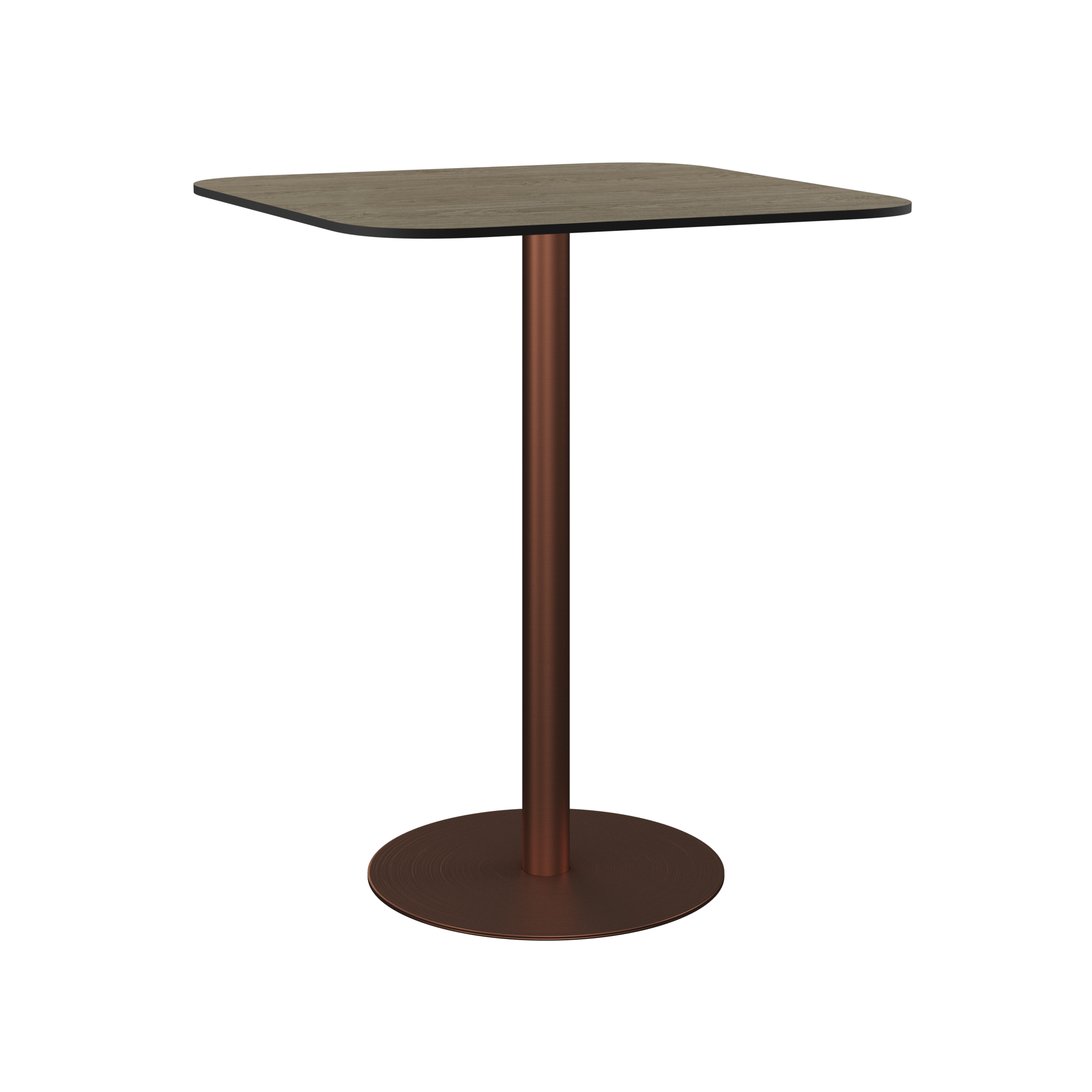 Halo Bar Table (80cm Rounded Square)