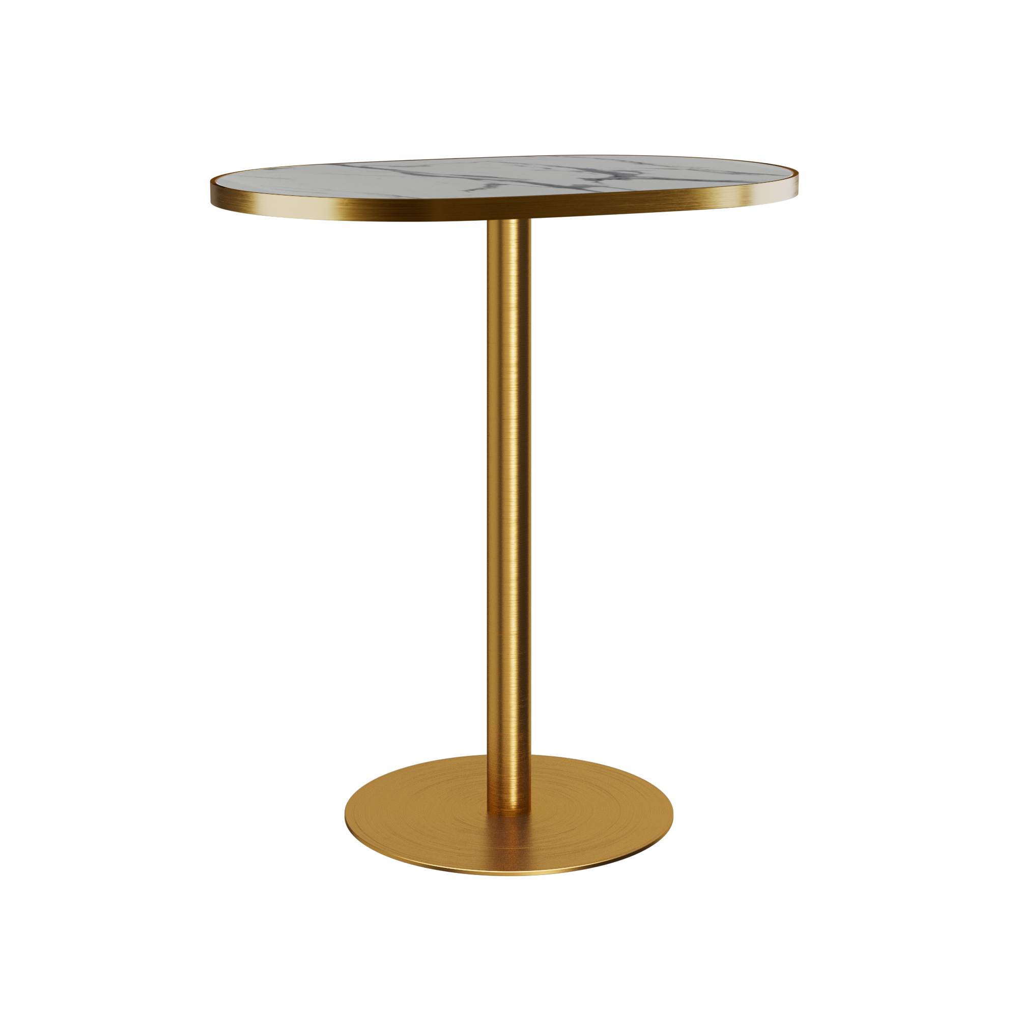Halo Bar Table (Oblong) With Rim