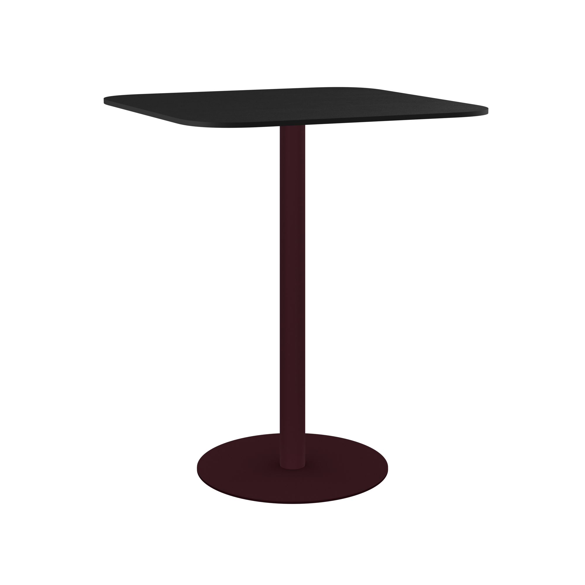 Halo Bar Table (80cm Rounded Square)