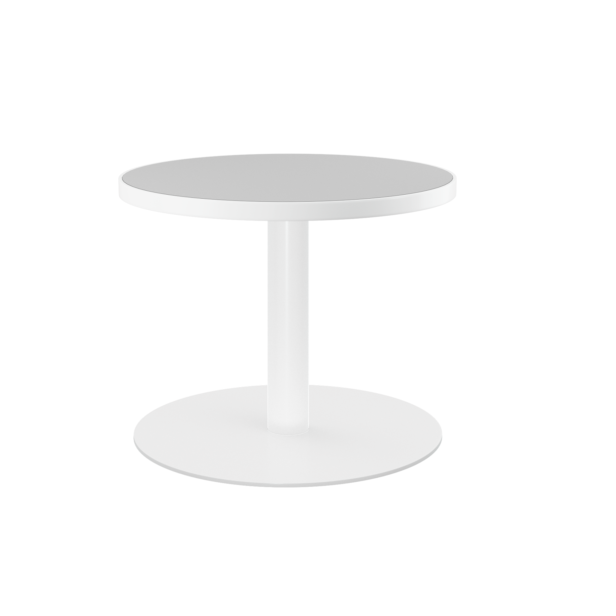 Halo Side Table (60cm Round) With Rim