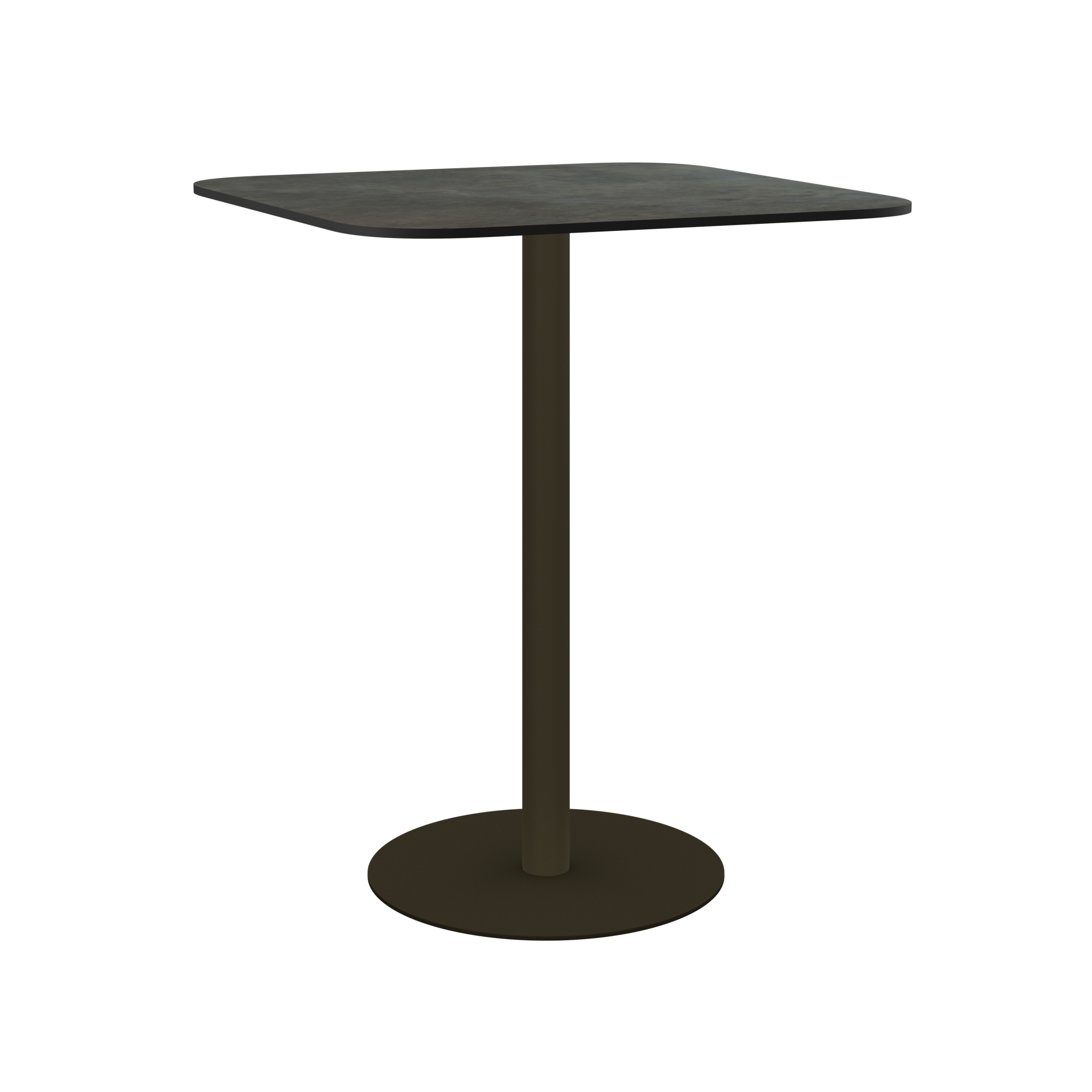 Halo Bar Table (80cm Rounded Square)