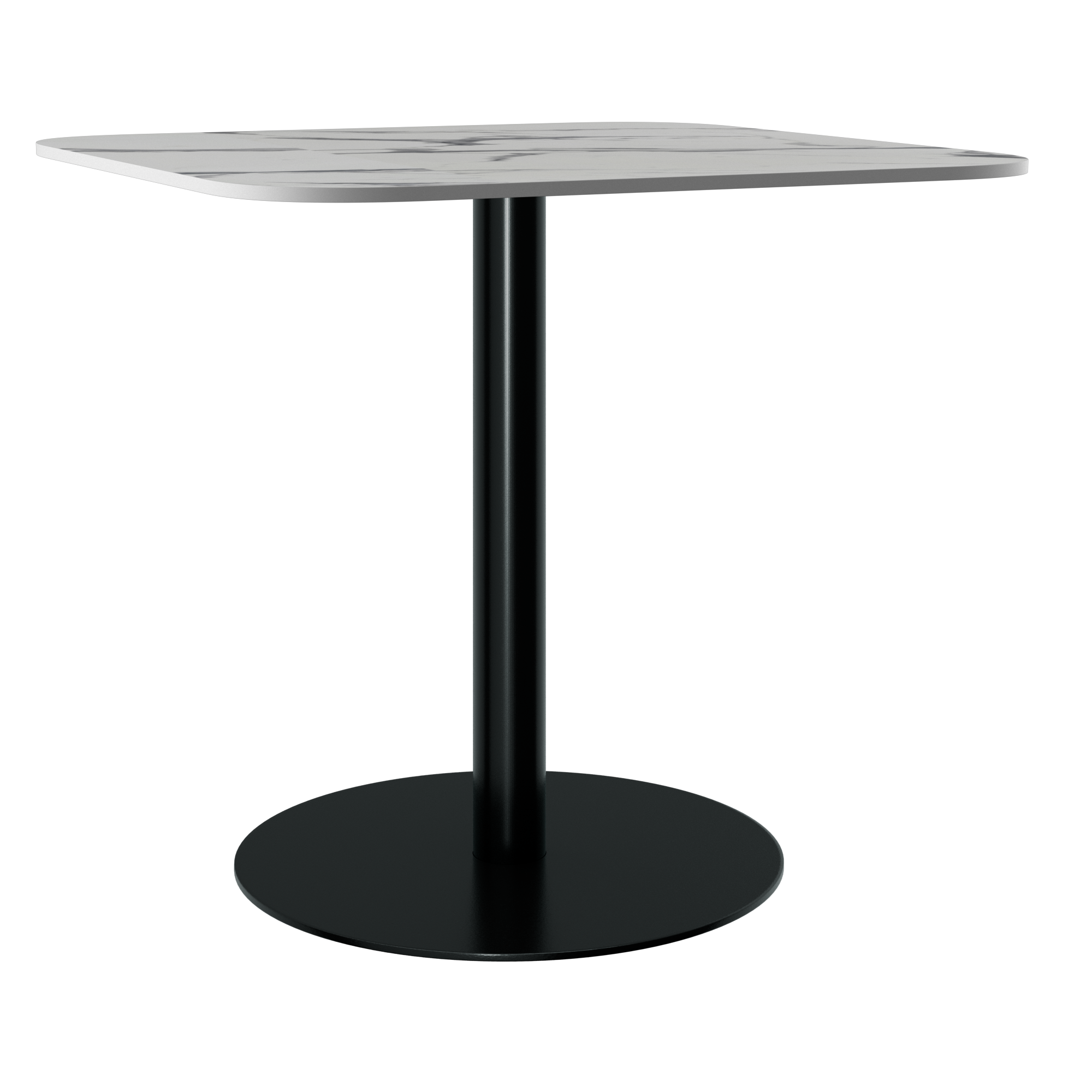 Halo Café Table (80cm Rounded Square)