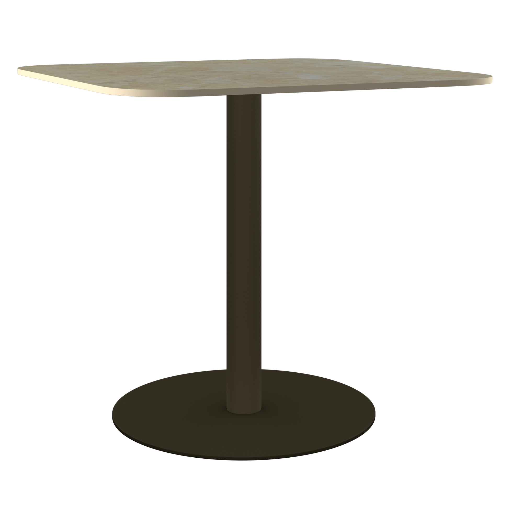 Halo Café Table (80cm Rounded Square)