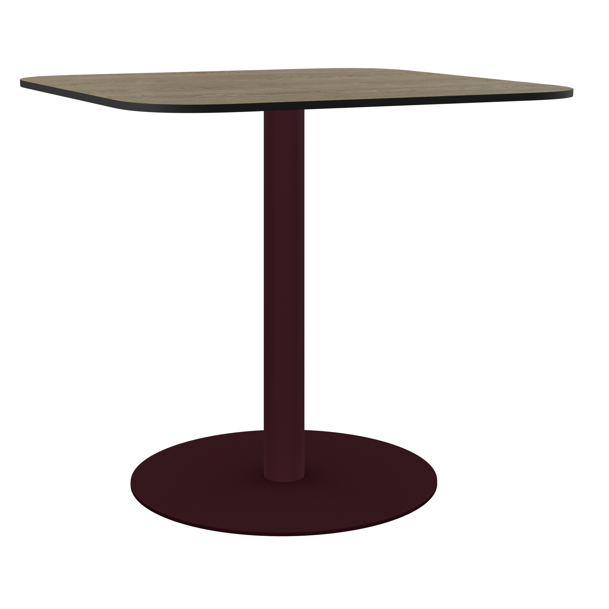 Halo Café Table (80cm Rounded Square)