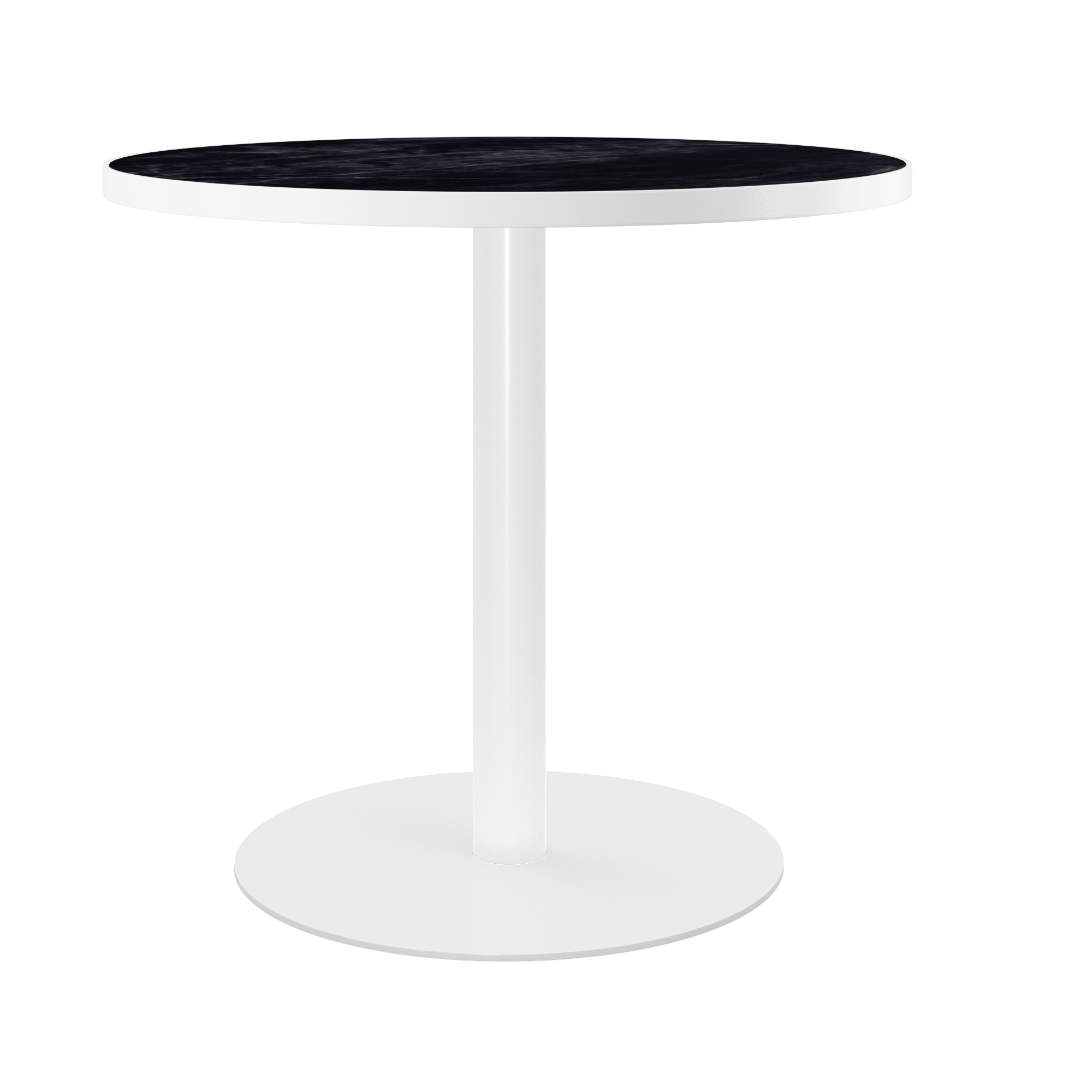 Halo Café Table (80cm Round) With Rim