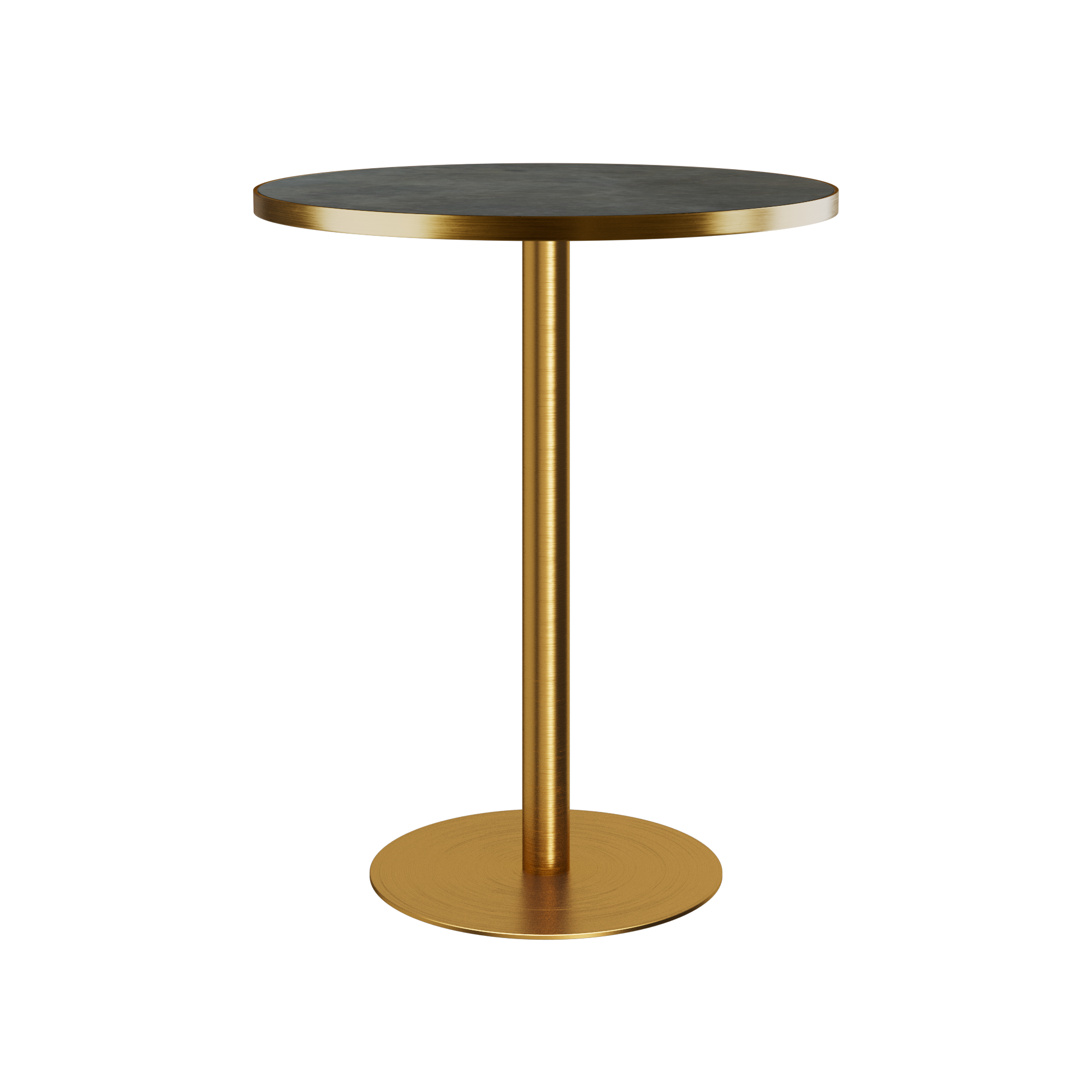 Halo Bar Table (80cm Round) With Rim