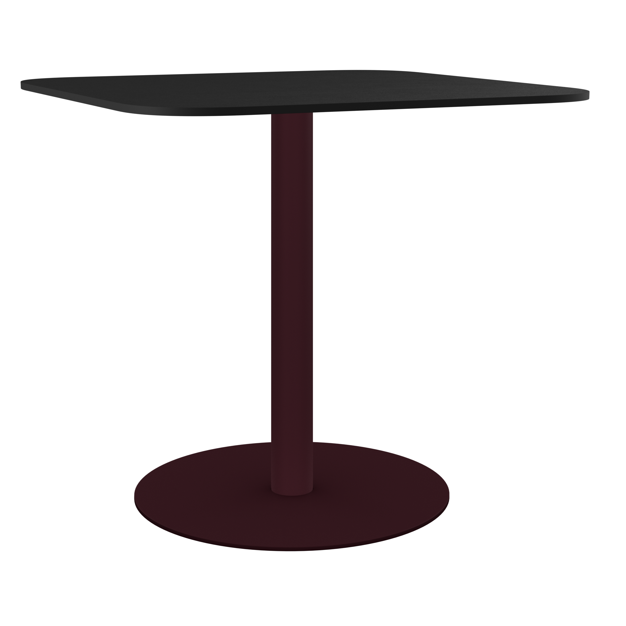 Halo Café Table (80cm Rounded Square)